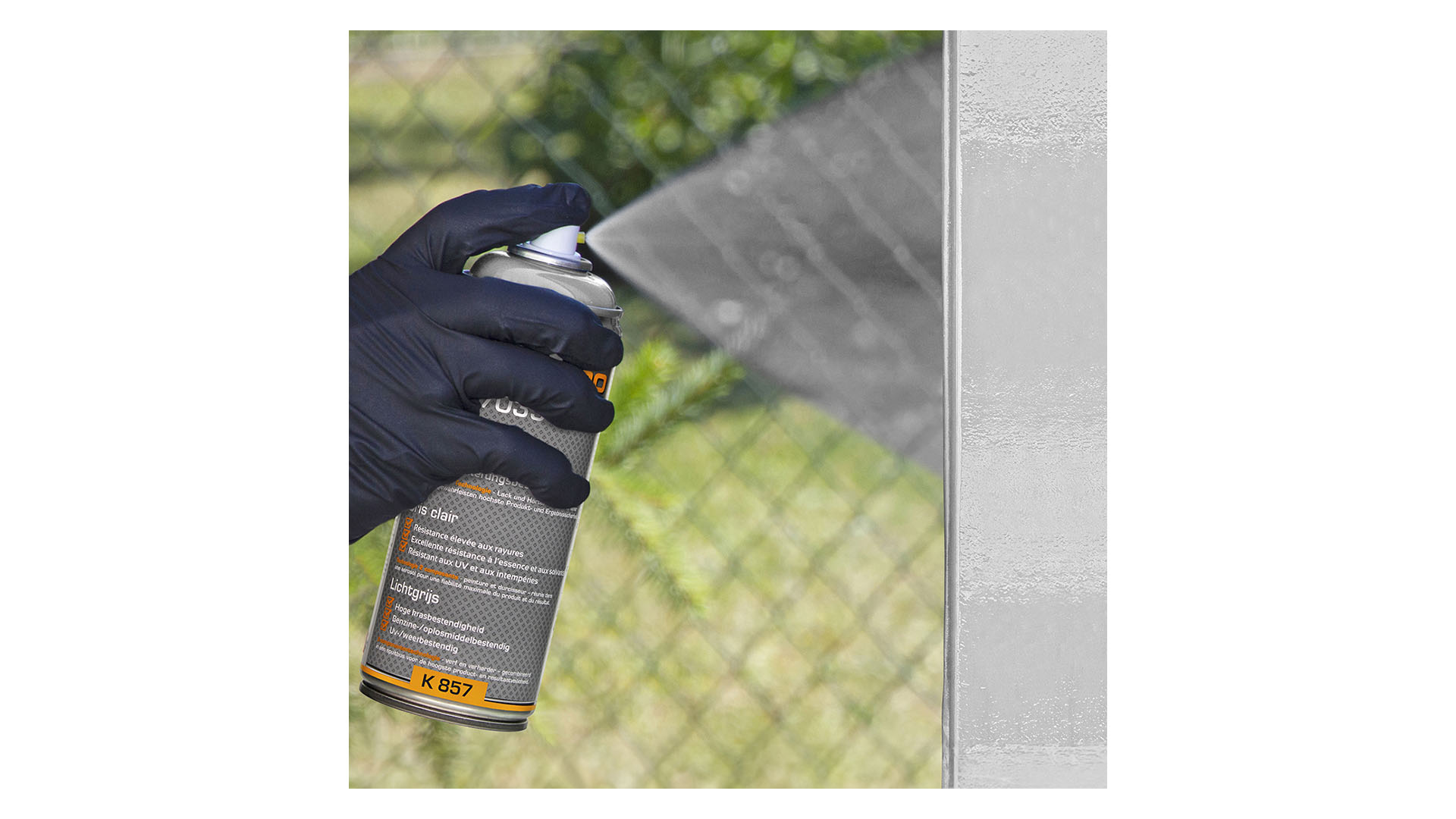 2KPRO RAL 7035 Lichtgrau Glanz 2K-Lackspray (400ml)