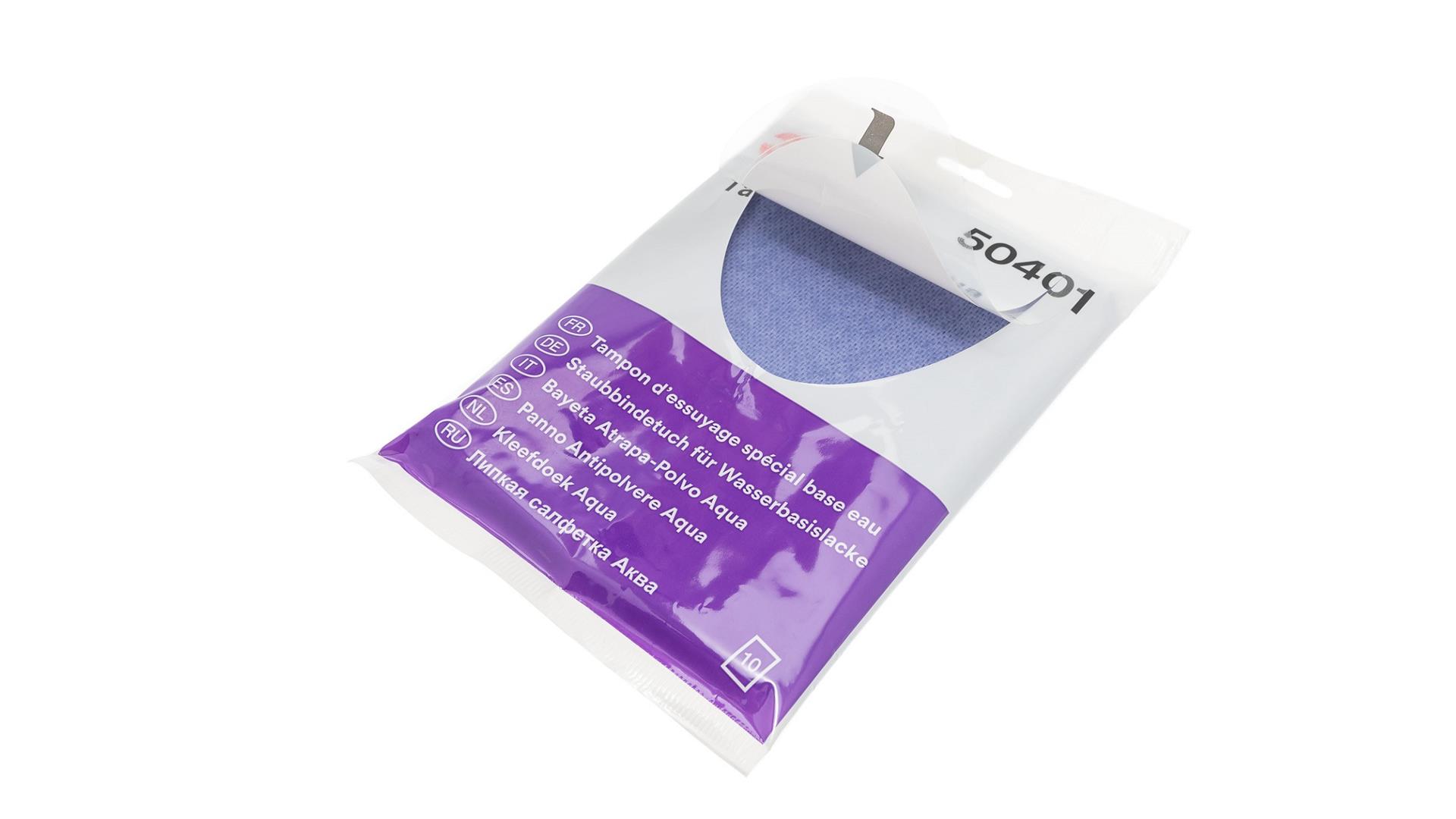 3M 50401 Staubbindetuch für Wasserbasislacke (Pck 10 St.)