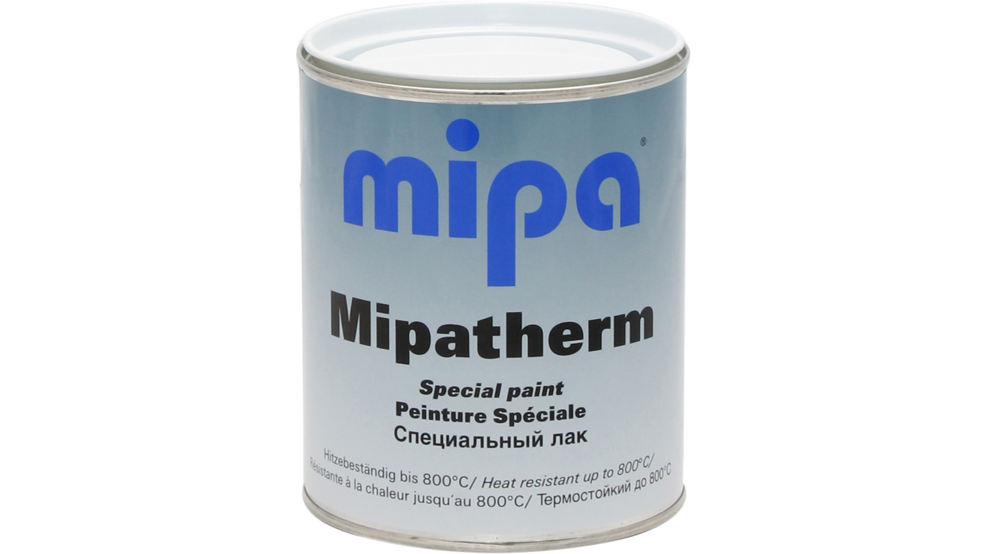 Mipa Mipatherm noir Résistant aux températures élevées 800° C (750ml)