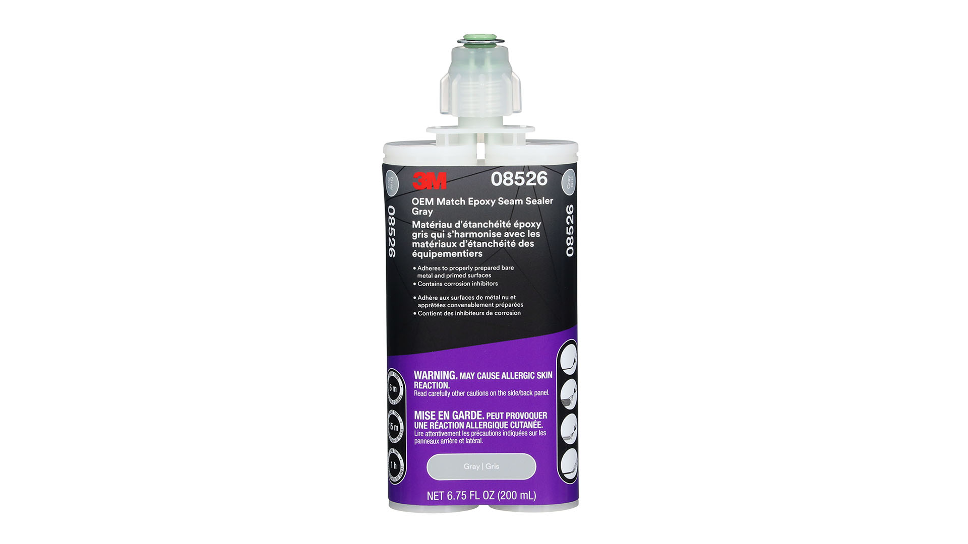 3M 08526 Epoxidharz-Nahtabdichtung grau OEM Match Kartusche (200ml)