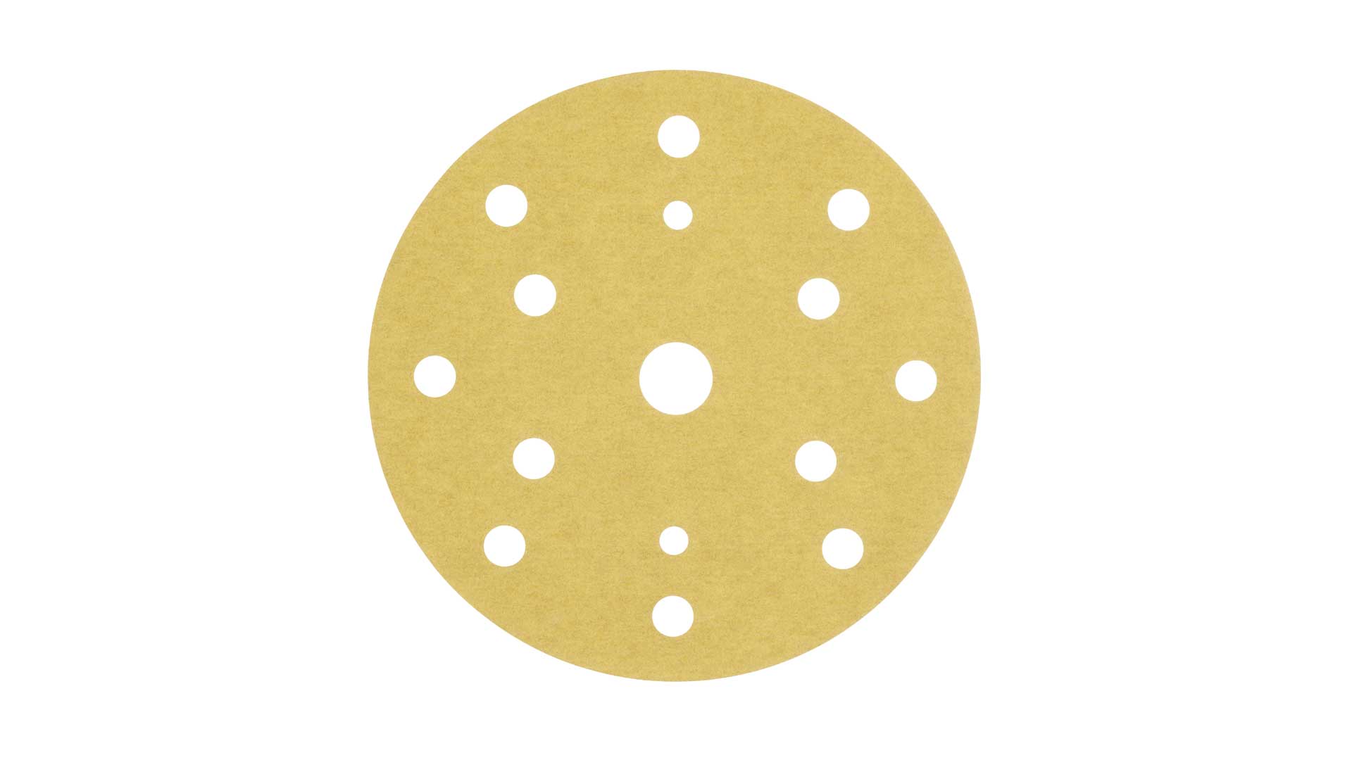 3M 255P Hookit Gold Schleifscheiben Ø150mm P80–P600 15-fach gelocht (100 Stück)