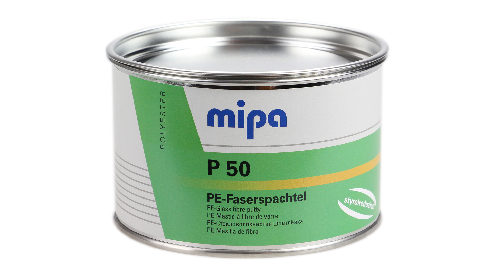 Mipa P 50 styrolreduziert - PE-Faserspachtel (875g oder 200g) inkl. Härter
