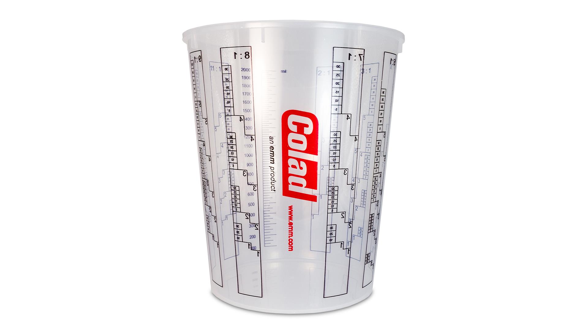 EMM Colad bedruckte Mischbecher 2300ml (300 Stück)