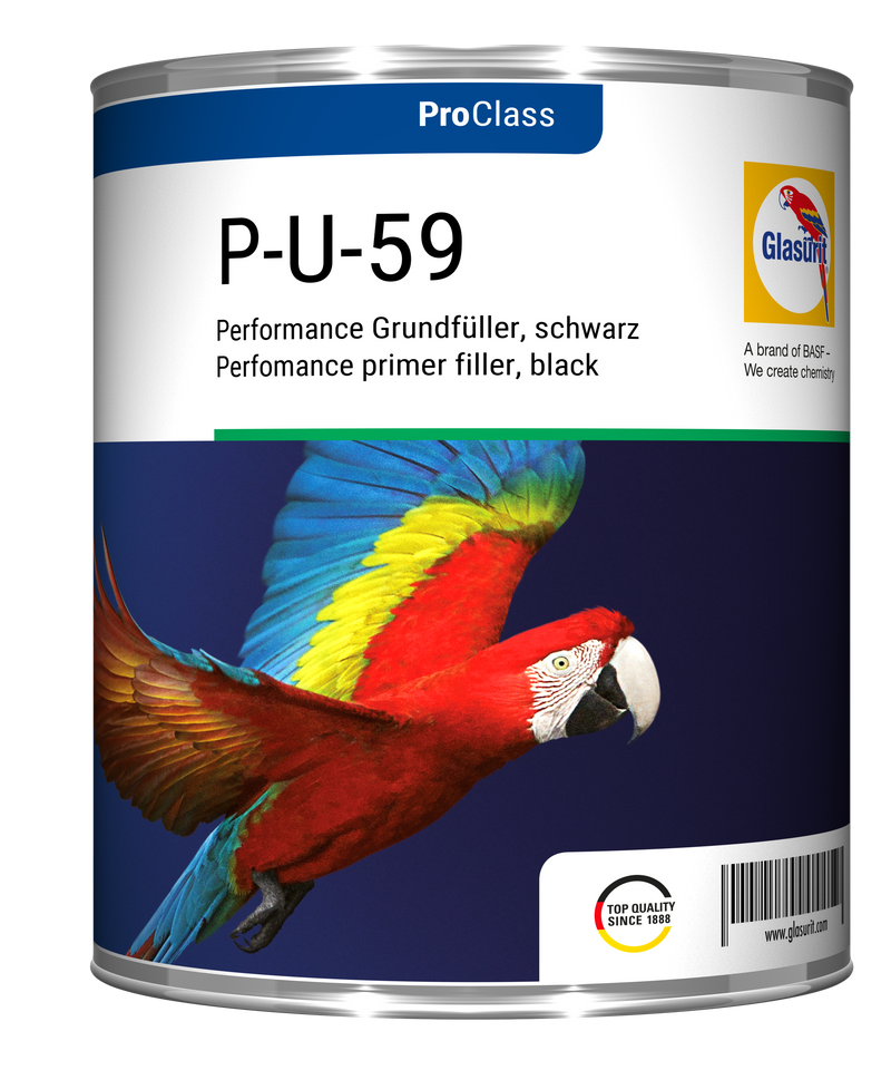 Glasurit P-U-59 Perfomance Grundfüller, schwarz 3L