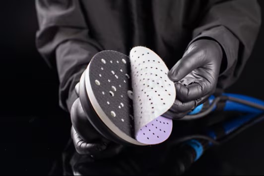 3M 33780 Elektro-Exzenterschleifer 150mm 5mm Schleifhub, 230V, Steckertype F, geeignet für Staubabsaugung 33780 (1 Stk)