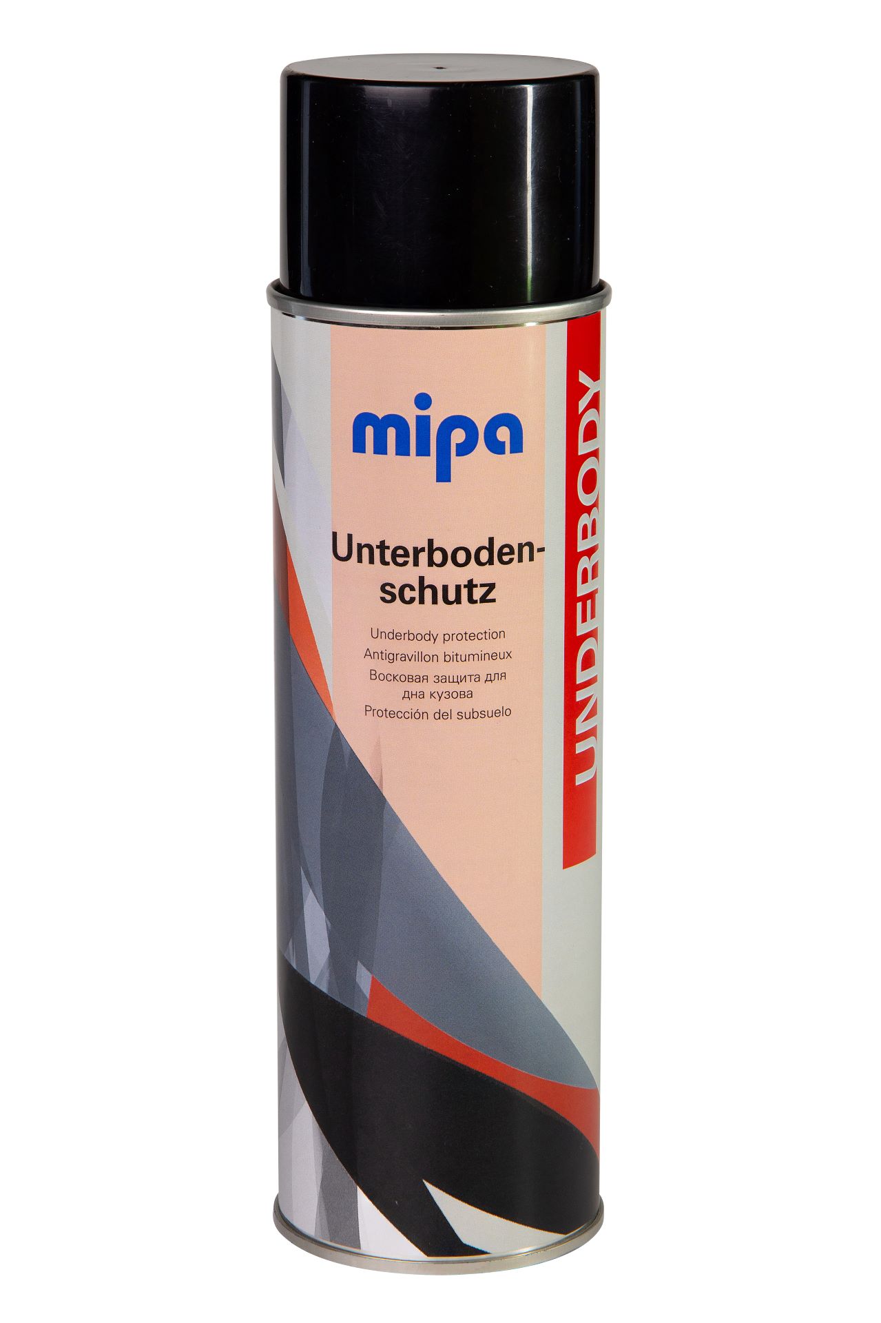 Mipa Unterbodenschutz-Spray - schwarz Bitumenbasis (500ml) Mipa Unterbodenschutz-Spray - schwarz Bitumenbasis (500ml)
