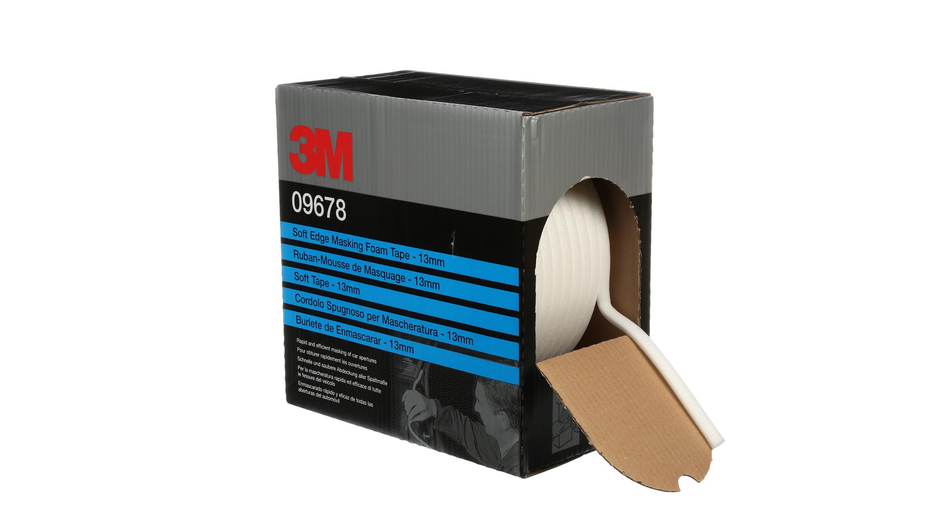 3M Scotch Soft Edge Foam Tape 9678 Rolle 3er Set (13 mm x 50 m)