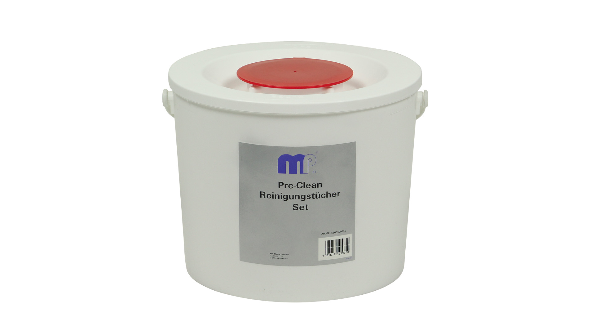 MP Pre-Clean Reinigungstücher-Set 1 Eimer und 2 Rollen MP Pre-Clean Reinigungstücher-Set 1 Eimer und 2 Rollen