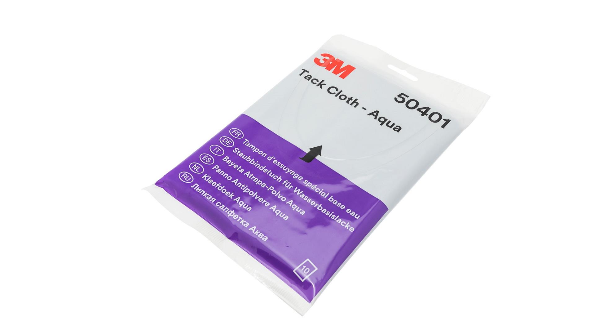 3M 50401 Staubbindetuch für Wasserbasislacke (Pck 10 St.)