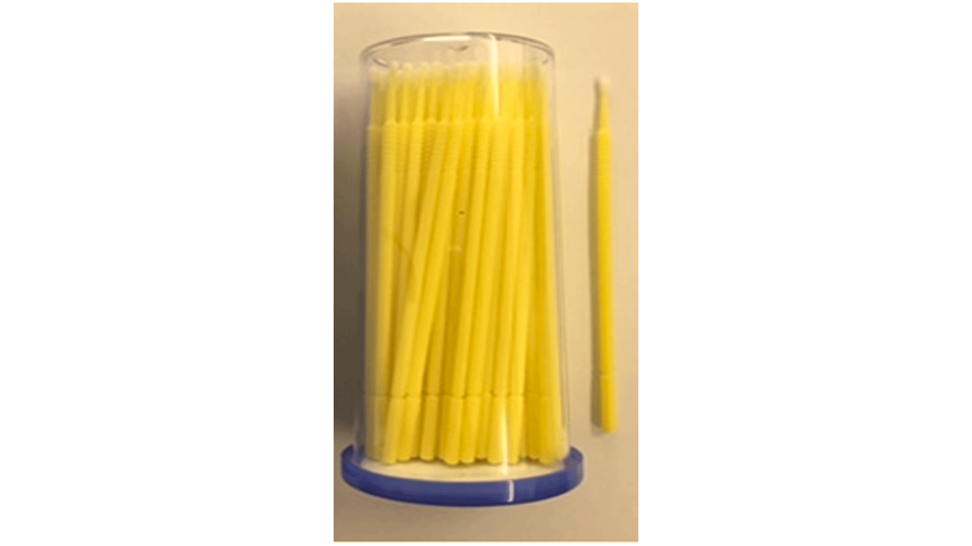 Micropinsel 1.5mm, gelb (100 St.)