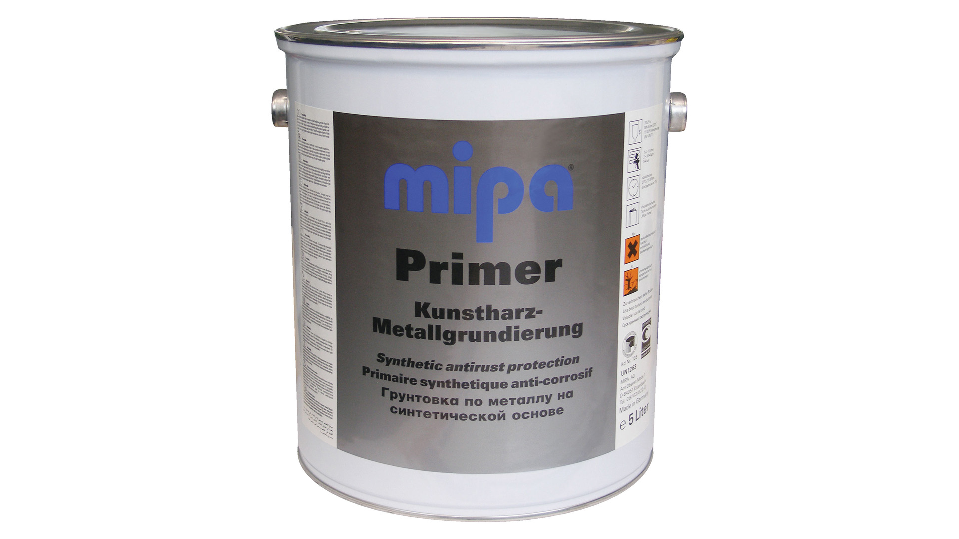 Mipa Primer ca. RAL 7032 grau chromatfrei (5l) Mipa Primer ca. RAL 7032 grau chromatfrei (5l)