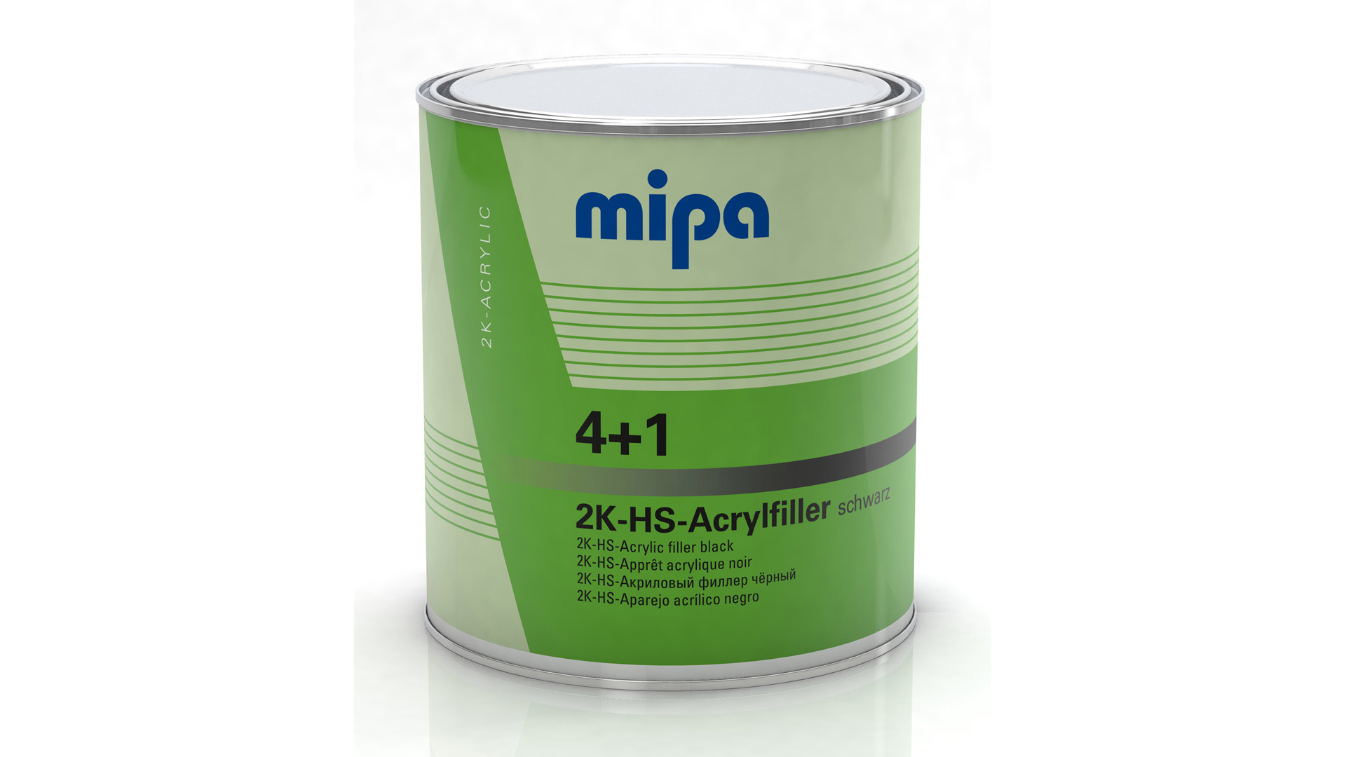 Mipa 4+1 Acrylfiller HS schwarz (3l)