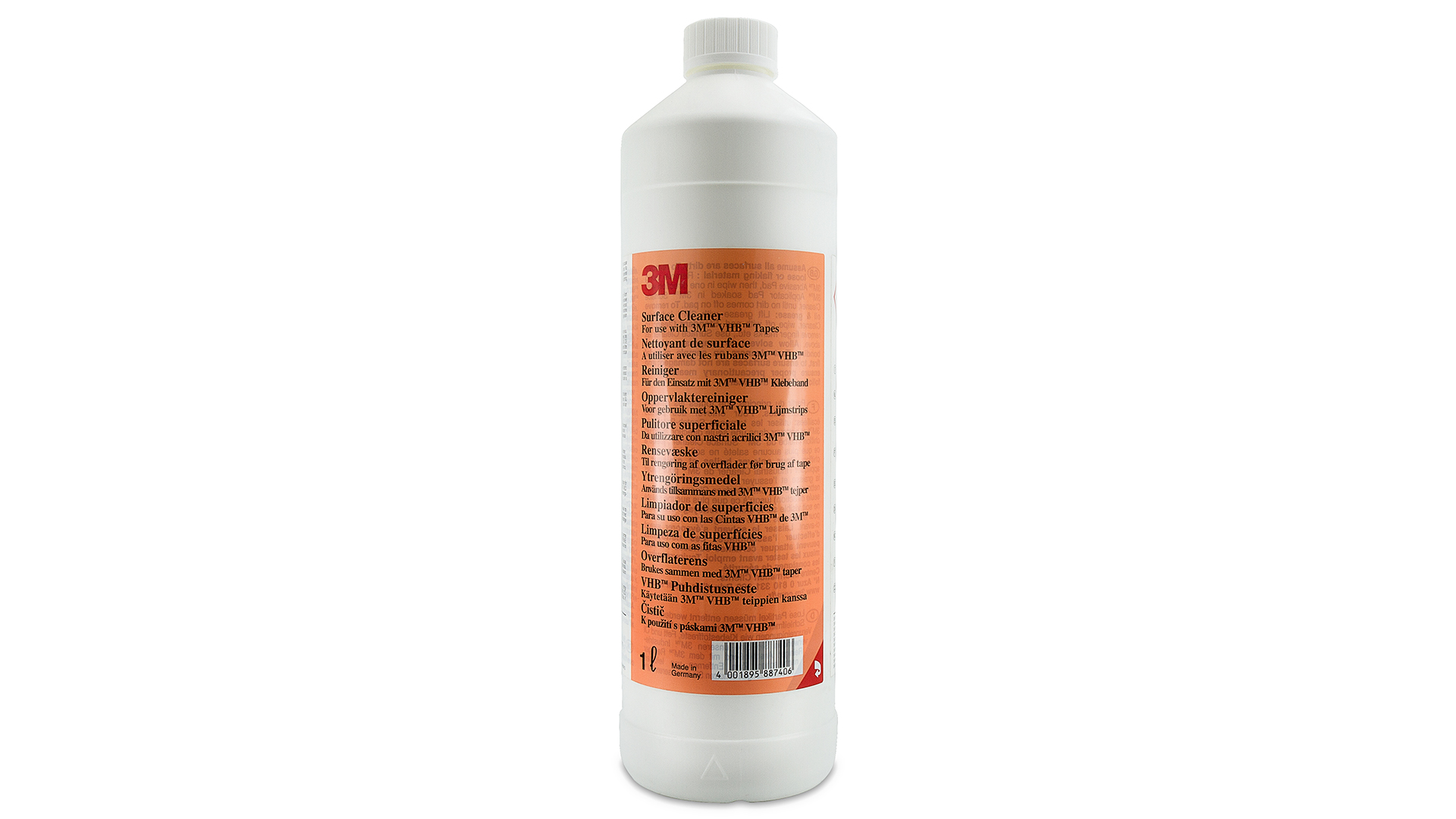 3M VHB Surface Cleaner Isopropanol-Oberflächenreiniger (1L) 3M VHB Surface Cleaner Isopropanol-Oberflächenreiniger (1L)