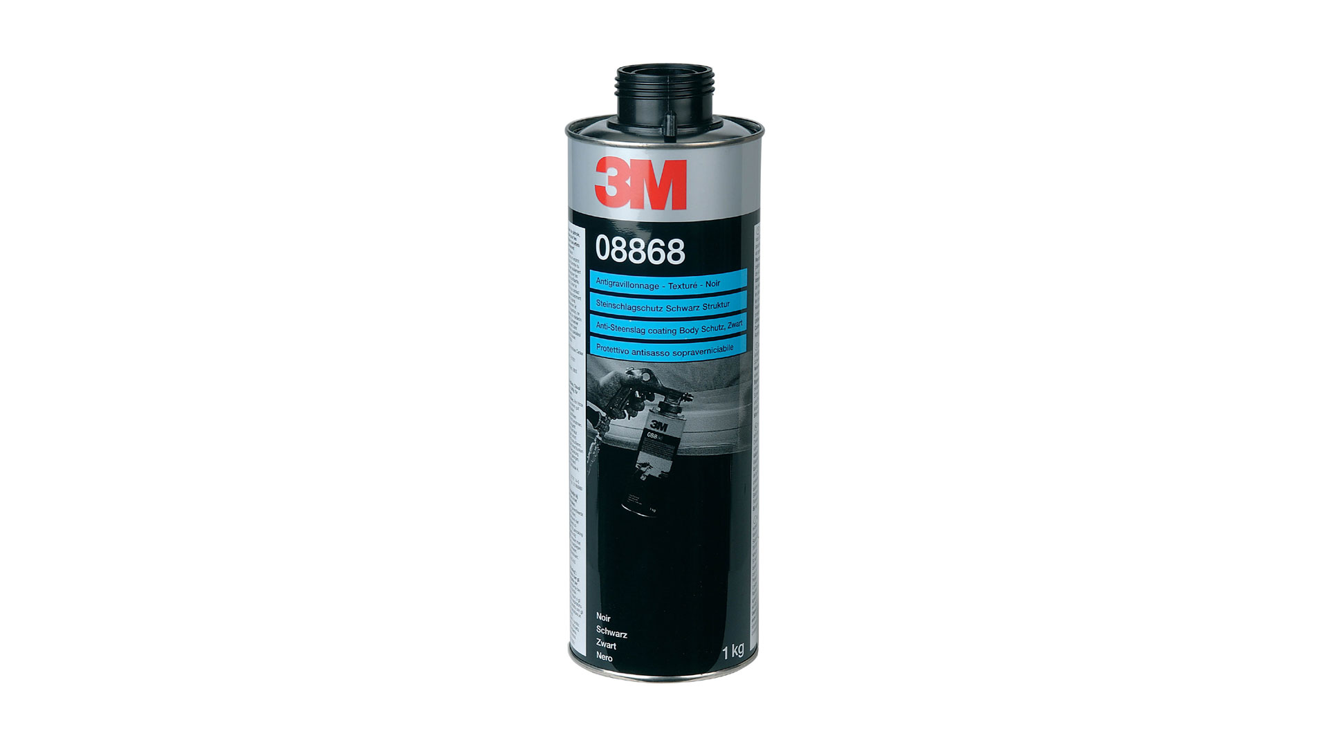 3M Steinschlagschutz mit Struktur schwarz 08868 (1l) 3M Steinschlagschutz mit Struktur schwarz 08868 (1l)
