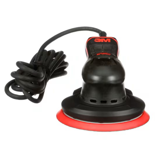 3M 33780 Elektro-Exzenterschleifer 150mm 5mm Schleifhub, 230V, Steckertype F, geeignet für Staubabsaugung 33780 (1 Stk)