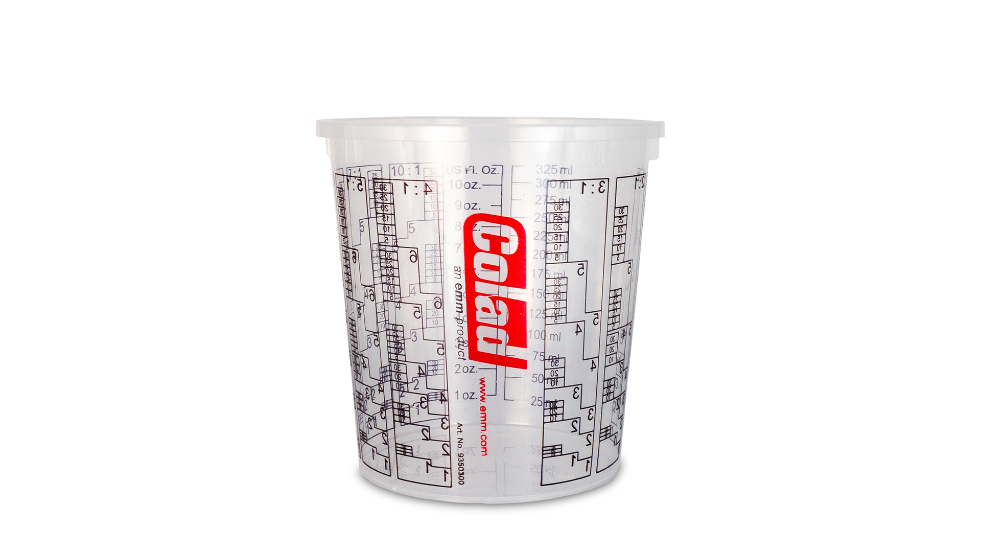 EMM Colad bedruckte Mischbecher 350ml 700ml 1400ml 2300ml (300 Stück)