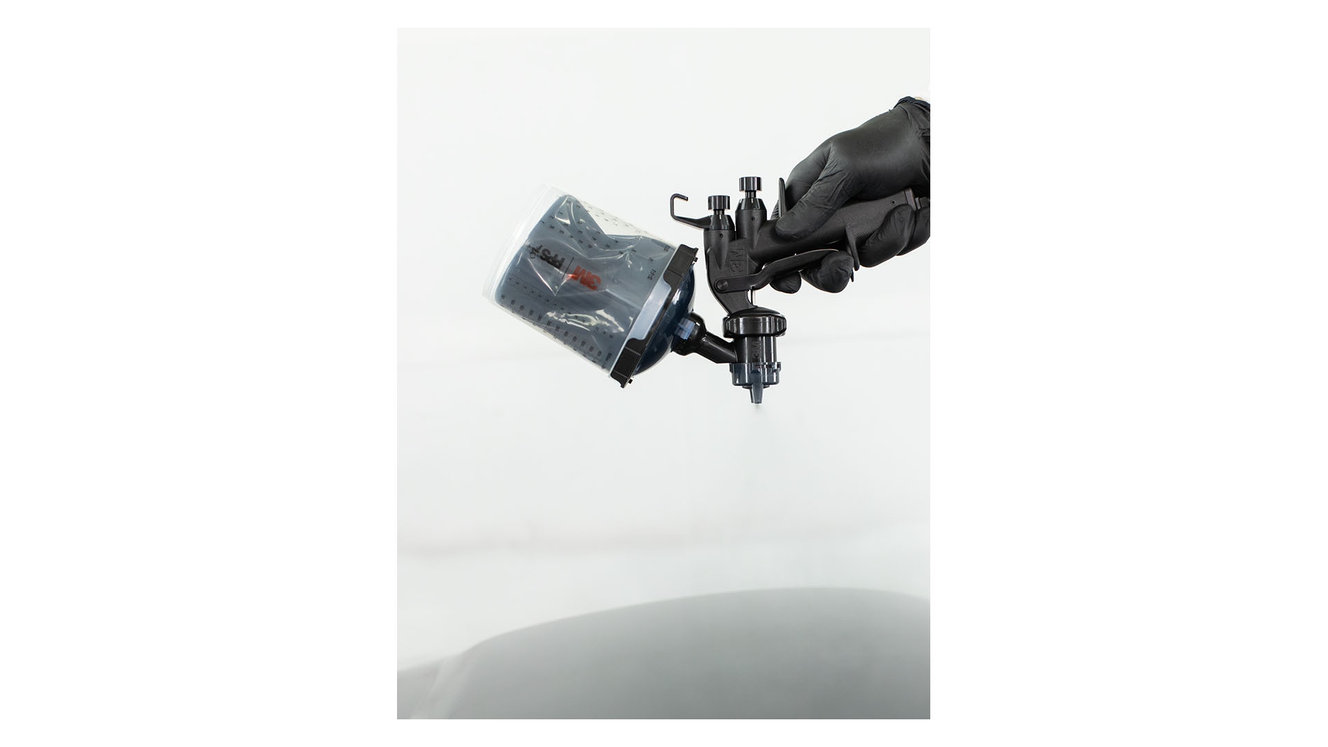 AKTION 3M 26852 neue Hochleistungslackierpistole 2 + 2x PPS 2.0 Kit 26312 Mittel 400ml 125μm