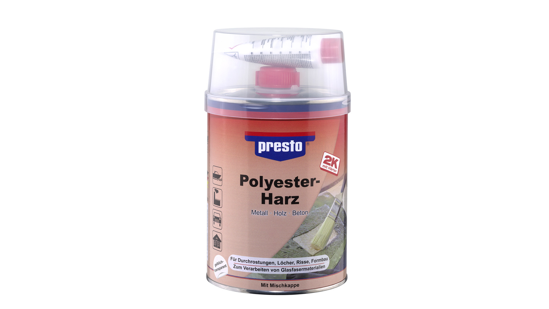 presto Polyesterharz mit Härter (250g oder 1000g)