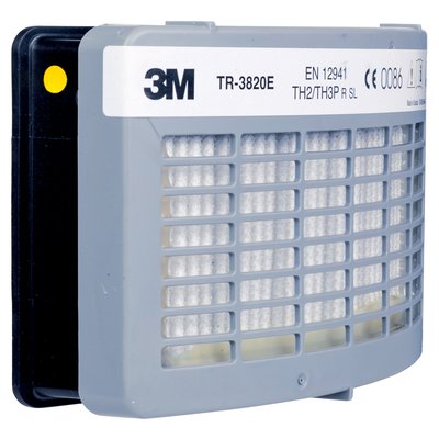 3M TR-3822E Versaflo Filter, P3 Partikelfilter für TR-300 Gebläseeinheit mit Aktivkohleschicht gegen saure Gase unter AGW (1 Kasten = 5 Stück) 3M TR-3822E Versaflo Filter, P3 Partikelfilter für TR-300 Gebläseeinheit mit Aktivkohleschicht gegen saure Gase unter AGW (1 Kasten = 5 Stück)