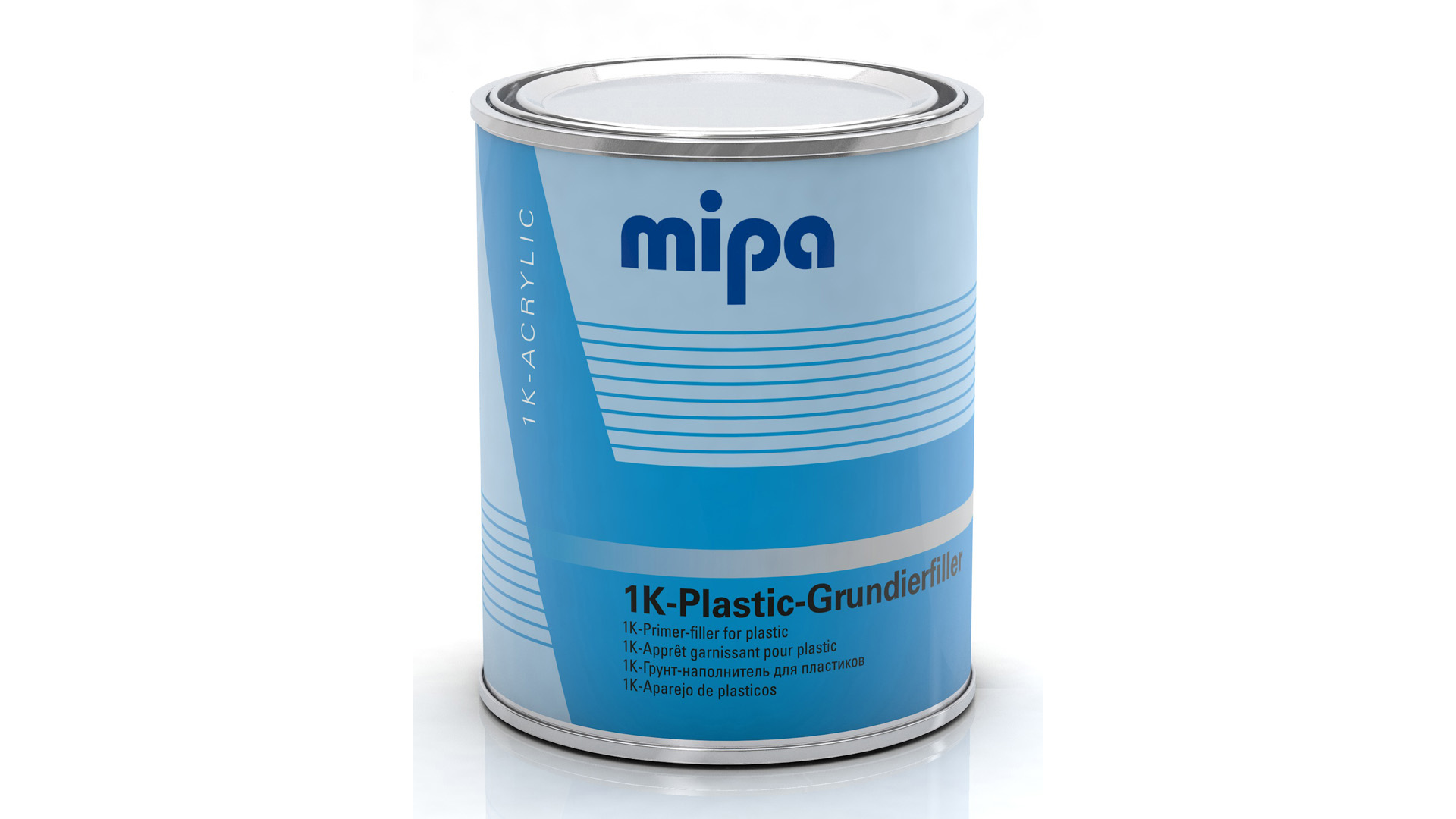 Mipa 1K-Plastic-Grundierfüller hellgrau (1l) Mipa 1K-Plastic-Grundierfüller hellgrau (1l)