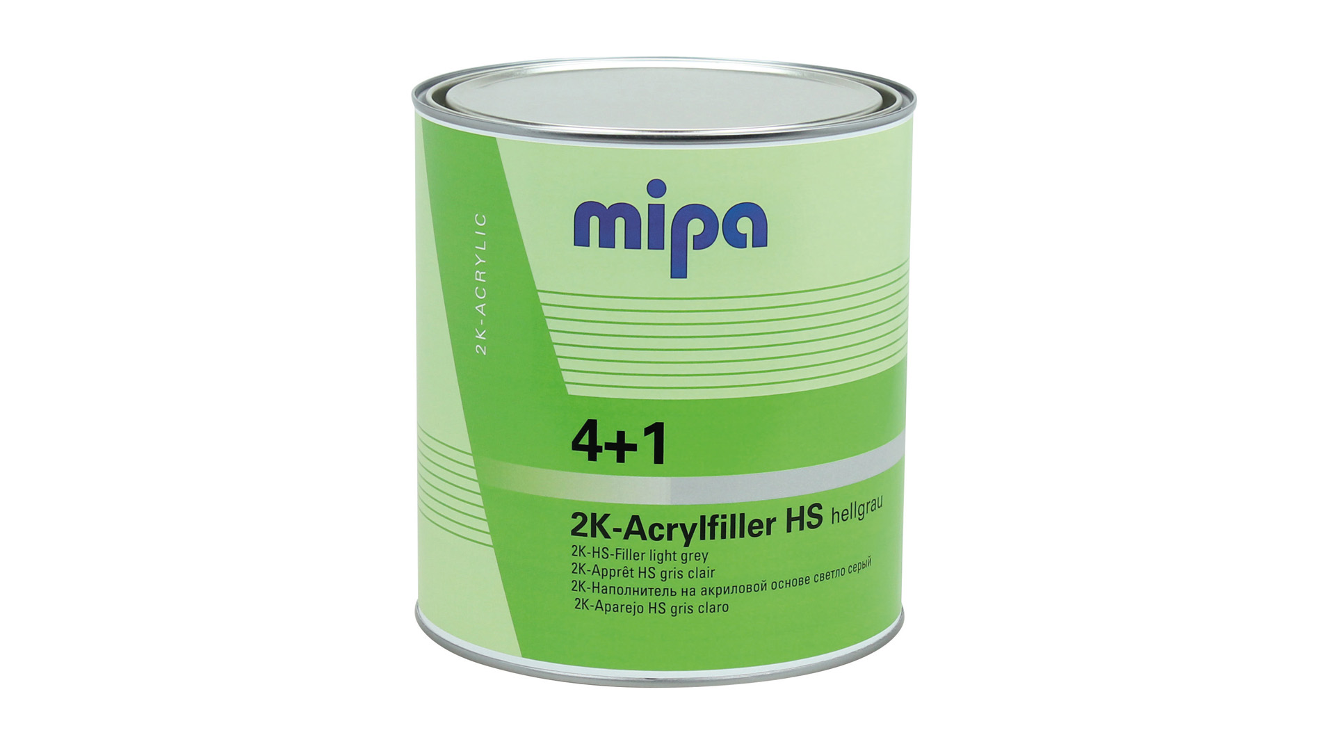 Mipa 4+1 Acrylfiller HS hellgrau (3l) Mipa 4+1 Acrylfiller HS hellgrau (3l)
