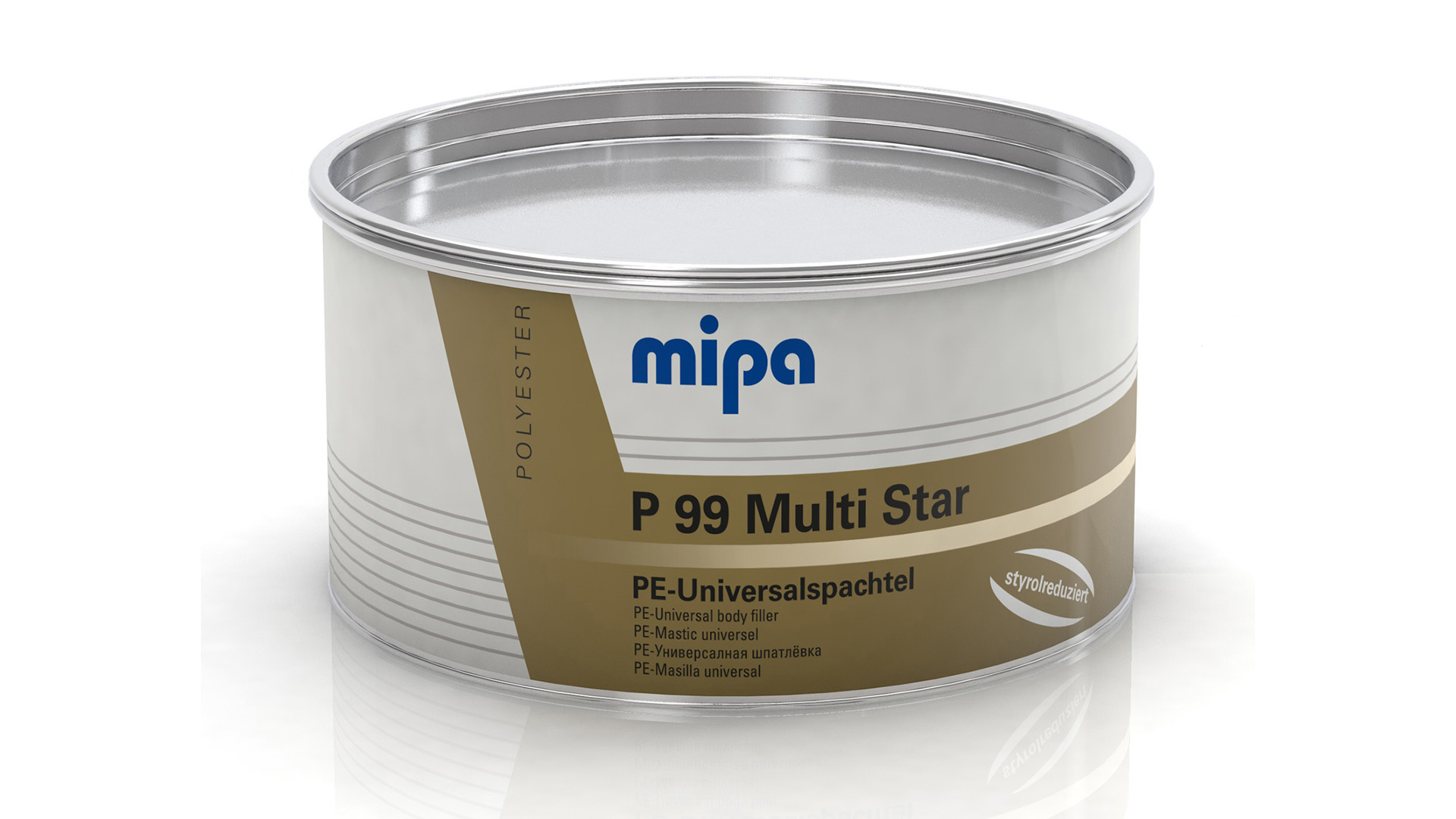 Mipa P 99 Multi Star SR PE-Autospachtel beige (2kg) inkl. Härter