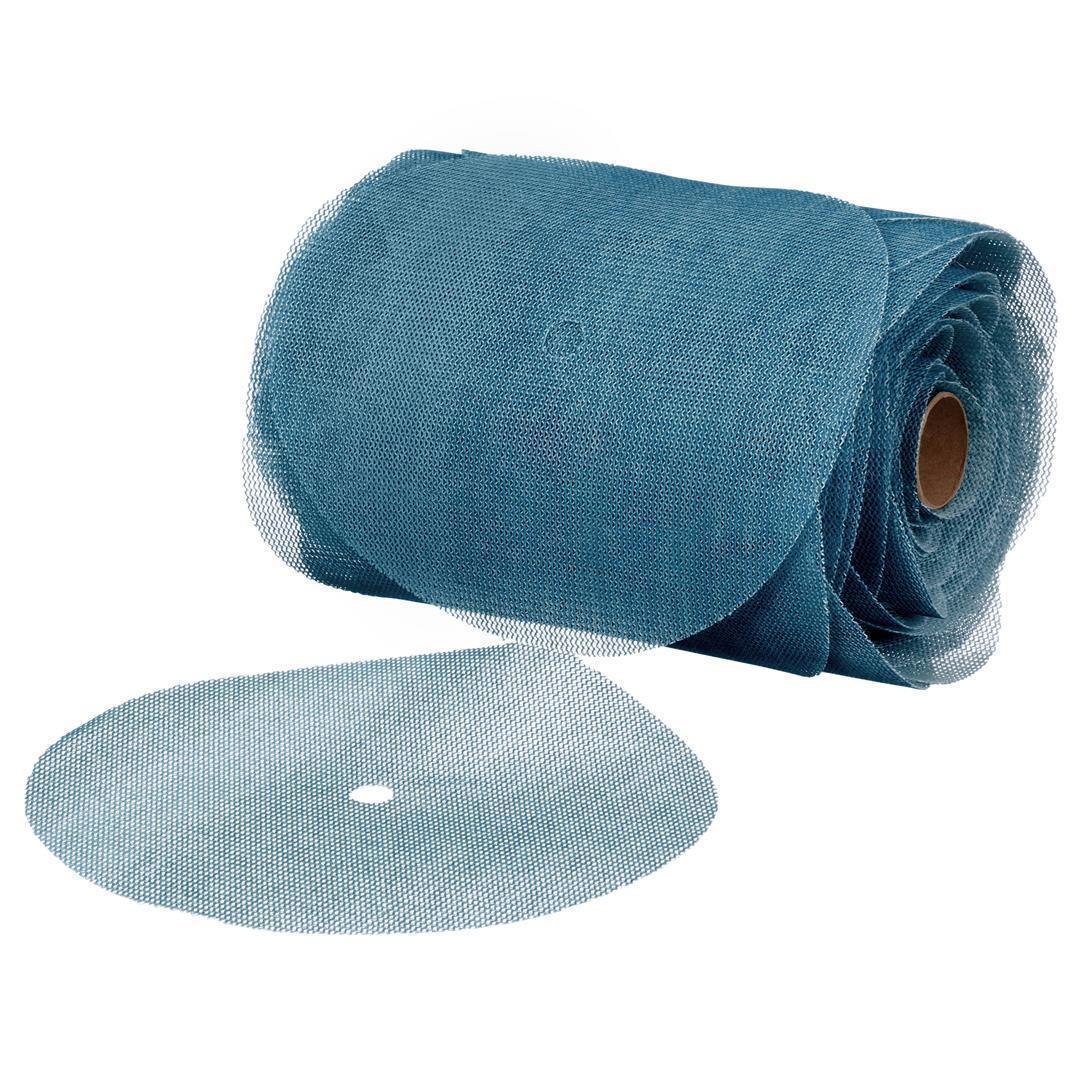 3M Gitternetz Schleifscheibe Blau auf Rolle 36420 P80 Ø150 mm (100 Scheiben) 3M Gitternetz Schleifscheibe Blau auf Rolle 150 mm (100 Scheiben)