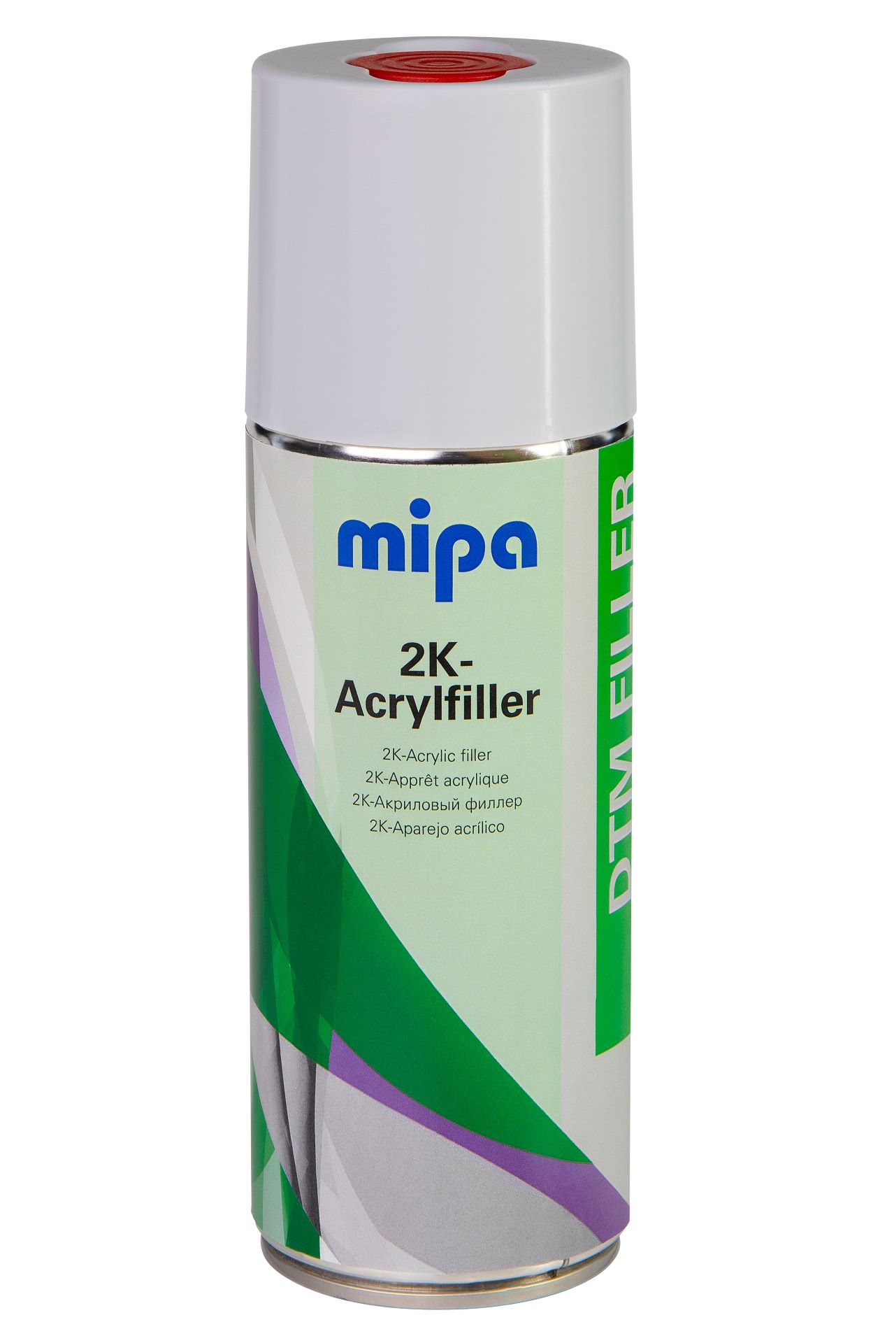 Mipa 2K-Acrylfiller-Spray - hellgrau inkl. Härter (400ml) Mipa 2K-Acrylfiller-Spray - hellgrau inkl. Härter (400ml)