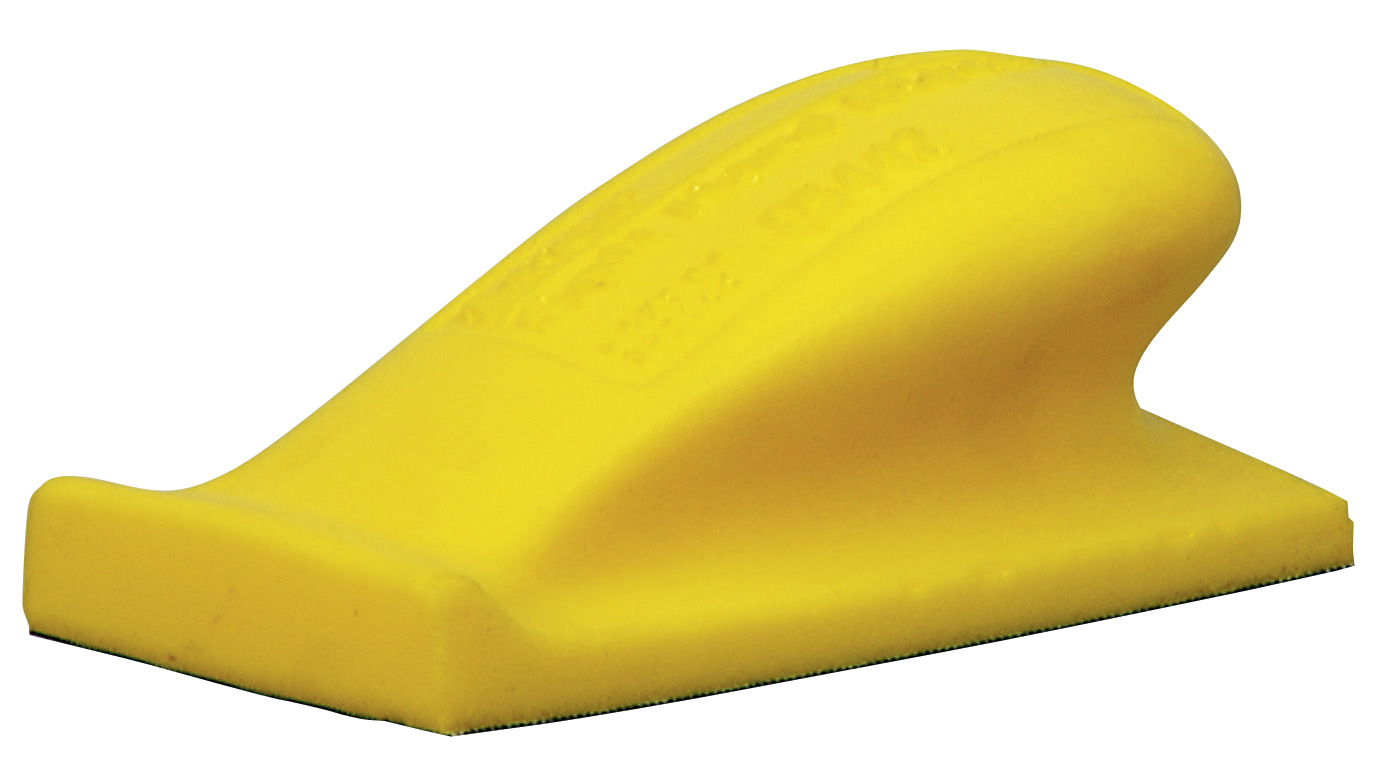 3M 05442 Soffice Blocchetto mano giallo per Secco e Taglio umido (1 Pezzo)