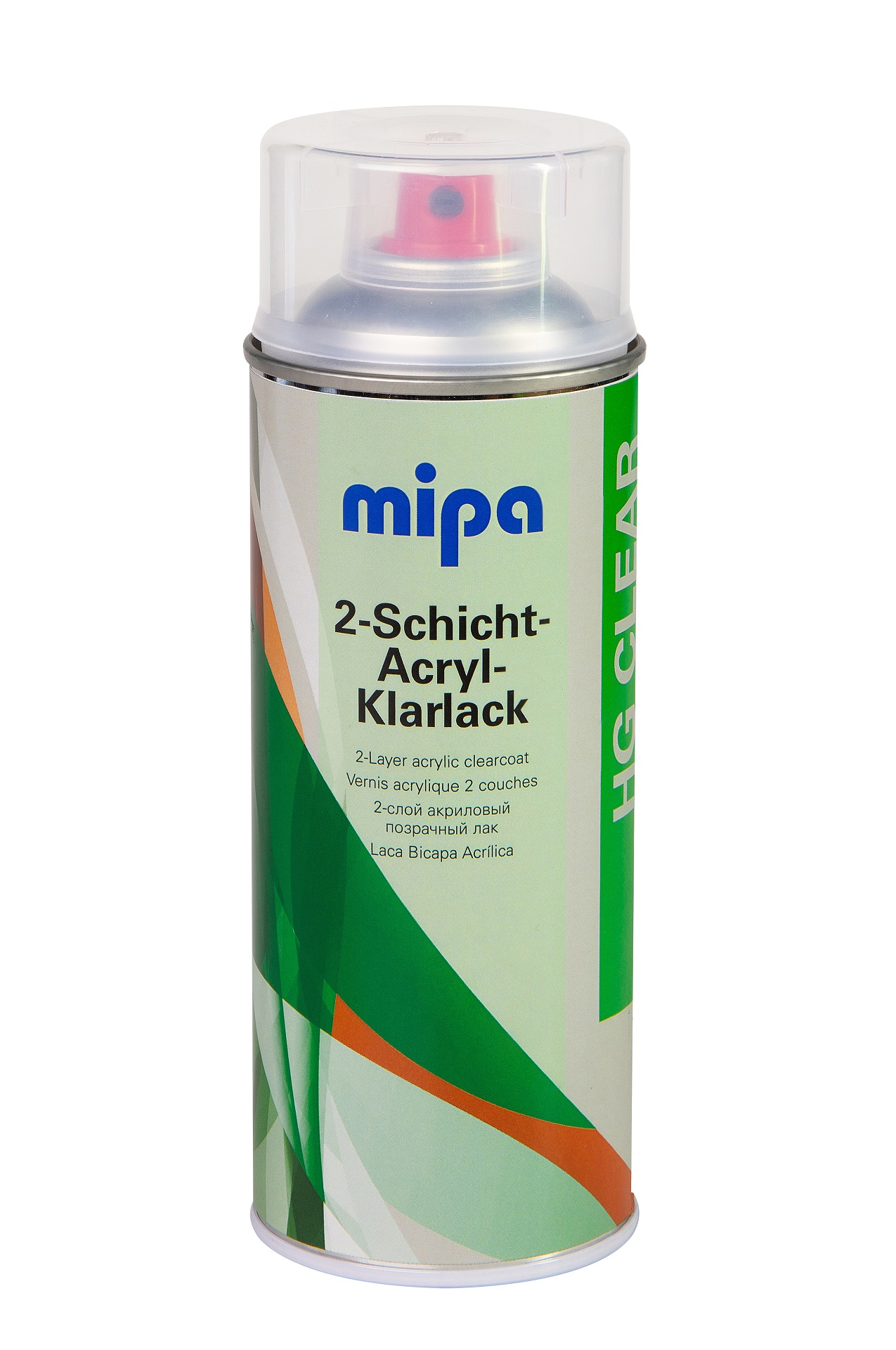 Mipa 2-Schicht-Acryl-Klarlack - hochglänzend Auto-Spray (400ml) Mipa 2-Schicht-Acryl-Klarlack - hochglänzend Auto-Spray (400ml)