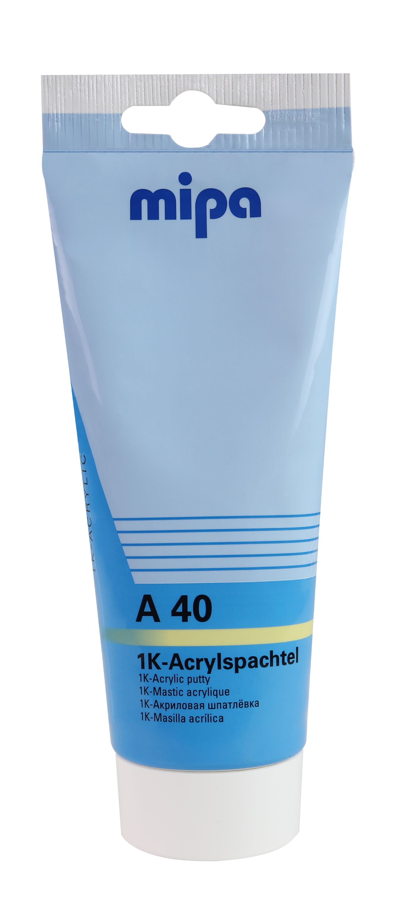 Mipa 1K Acryl Feinspachtel A40 (Tube 250g) Mipa 1K Acryl Feinspachtel A40 (Tube 250g)