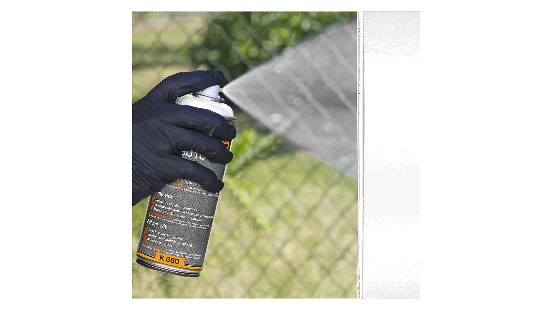 2KPRO RAL 9010 Reinweiss Glanz 2K-Lackspray (400ml)