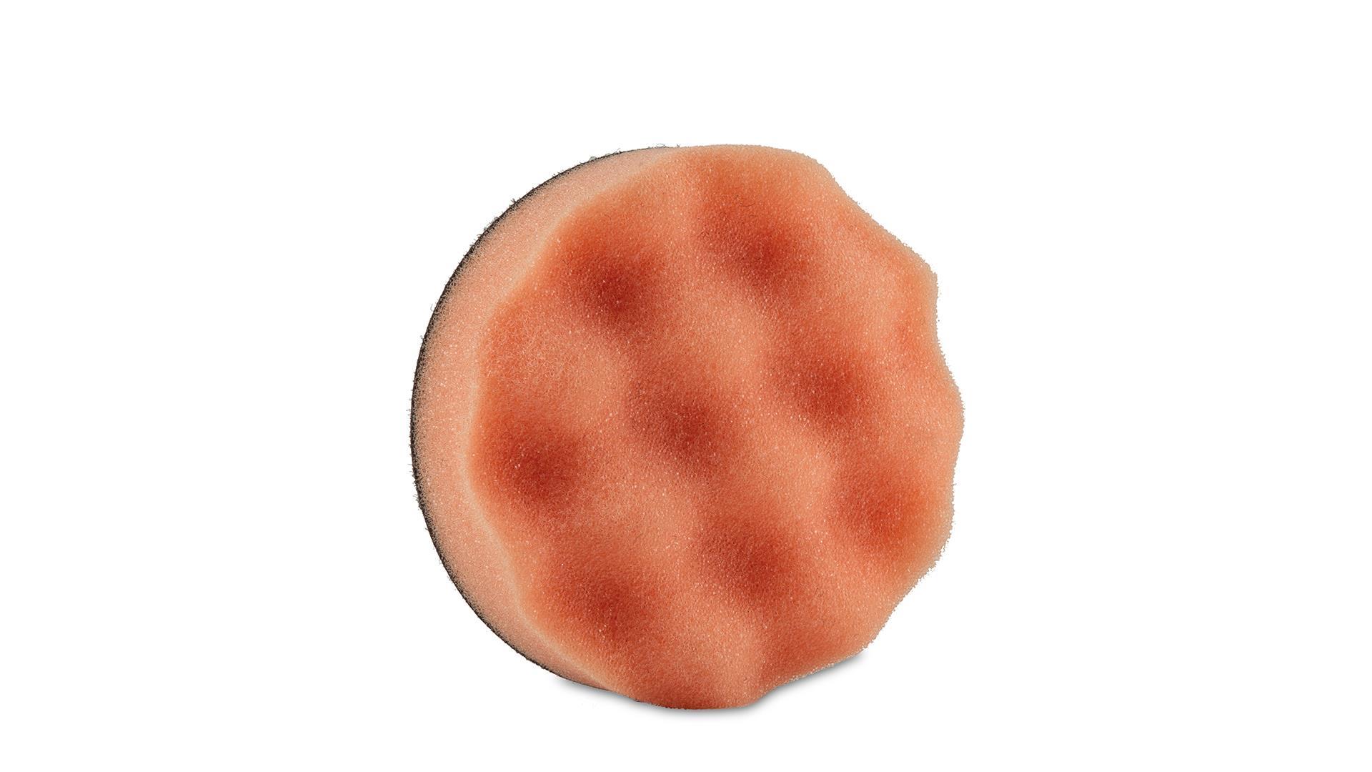 3M Polierschaum orange genoppt mit Klettverschluss 76mm & 133mm (1 Stk)