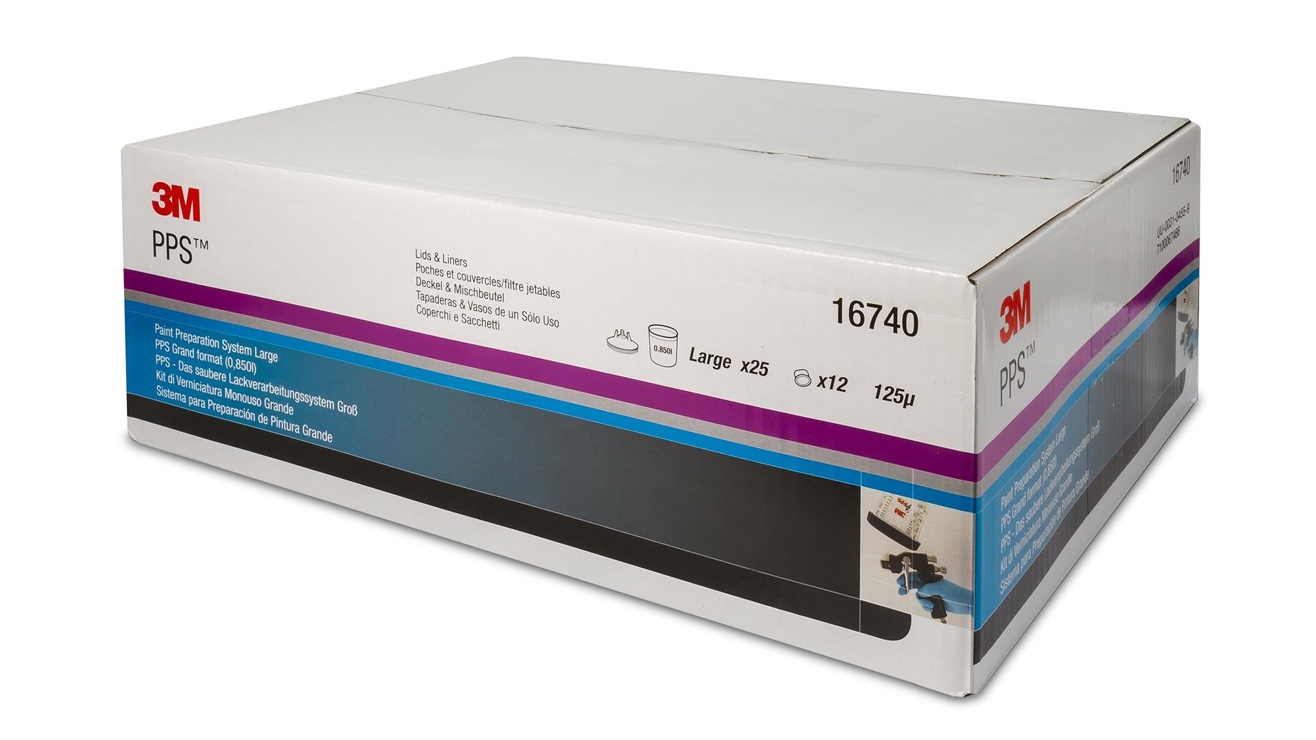 3M PPS 125µ Kit 1,0L (25 Deckel, 25 Innenbecher & 10 Verschlusskappen) 3M PPS 125µ Kit 1,0L (25 Deckel, 25 Innenbecher & 10 Verschlusskappen)