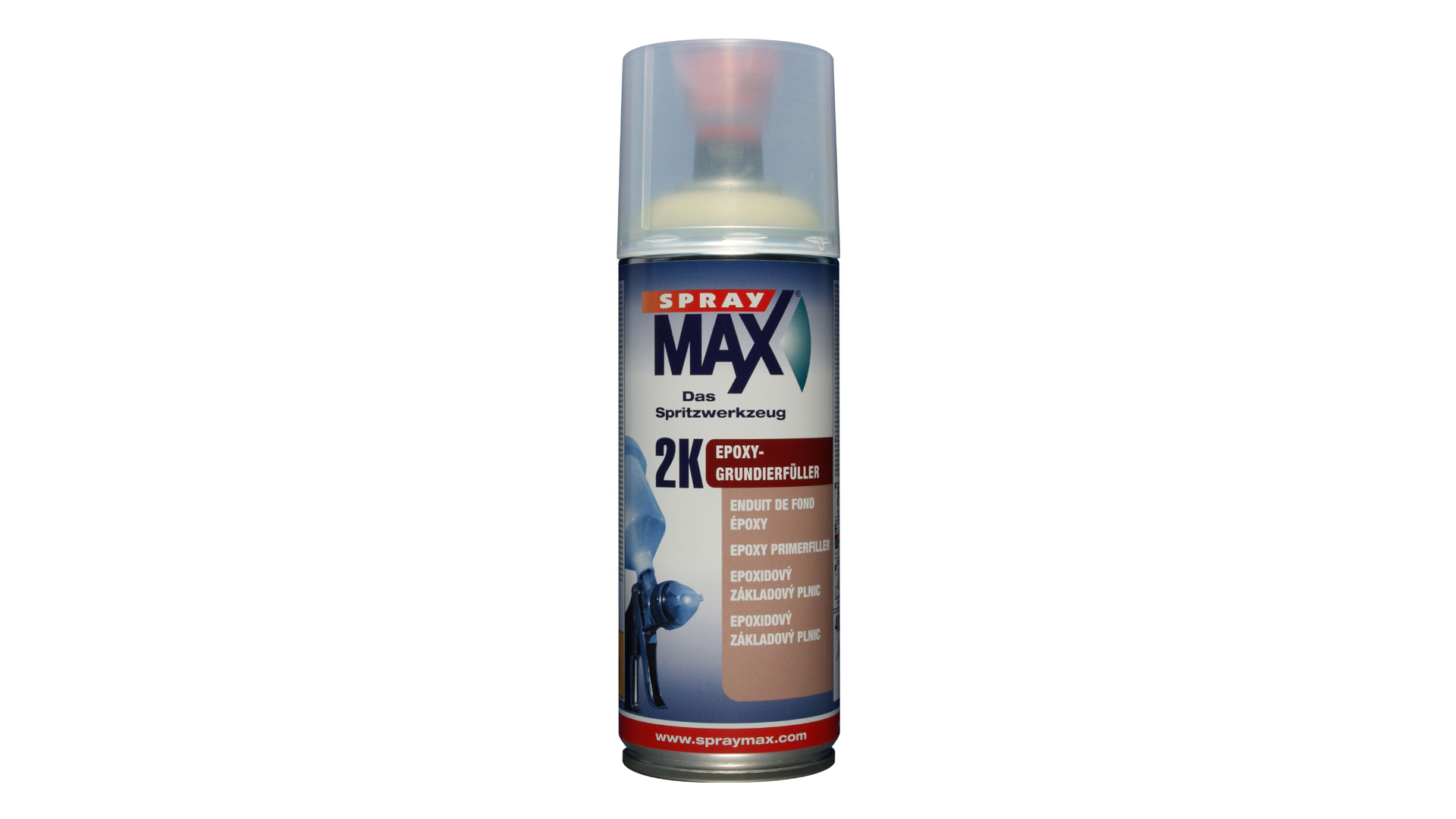 Spray Max - 2K Epoxy Primer Filler aerosol white (400ml) Spray Max - 2K Epoxy Primer Filler aerosol(400ml)