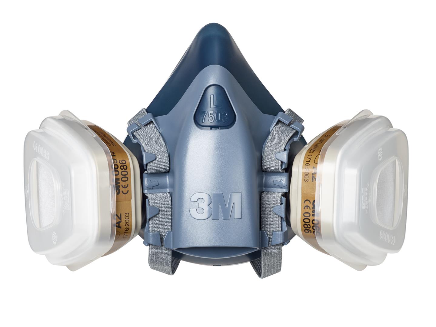 3M Premium Lackiermasken-Set Serie 7500 A2/P3 (M oder L)