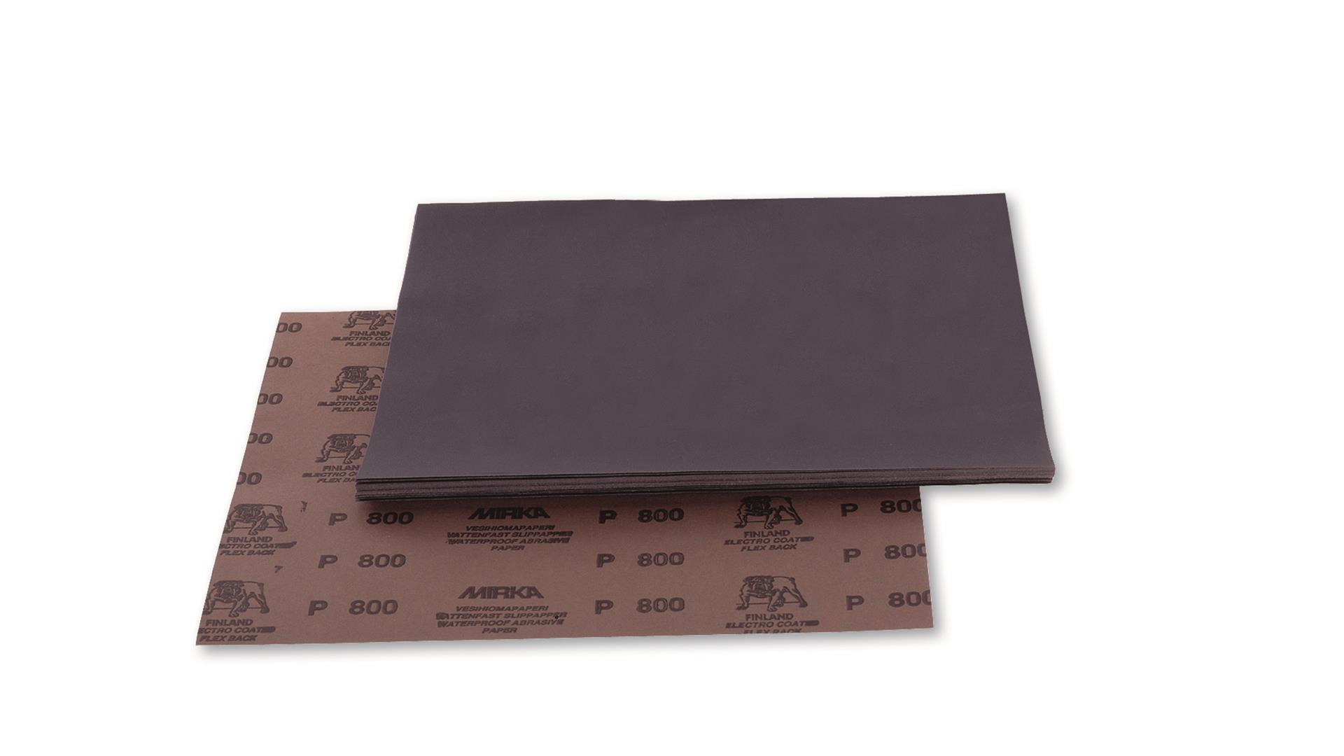 Mirka waterproof latex sheet 230 x 280 mm without adhension 50 pcs