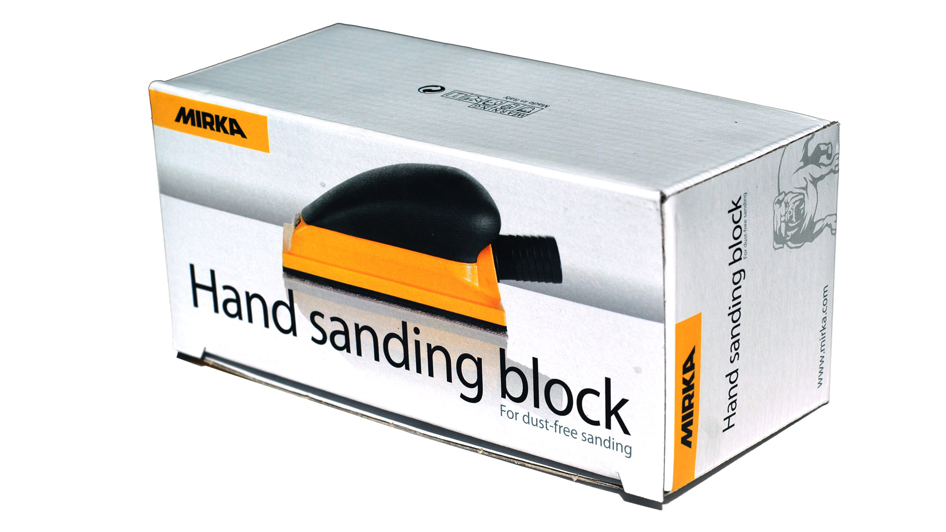 Mirka Handblock mit Absaugung Grip Kunststoff in vielen Größen (1Stk)