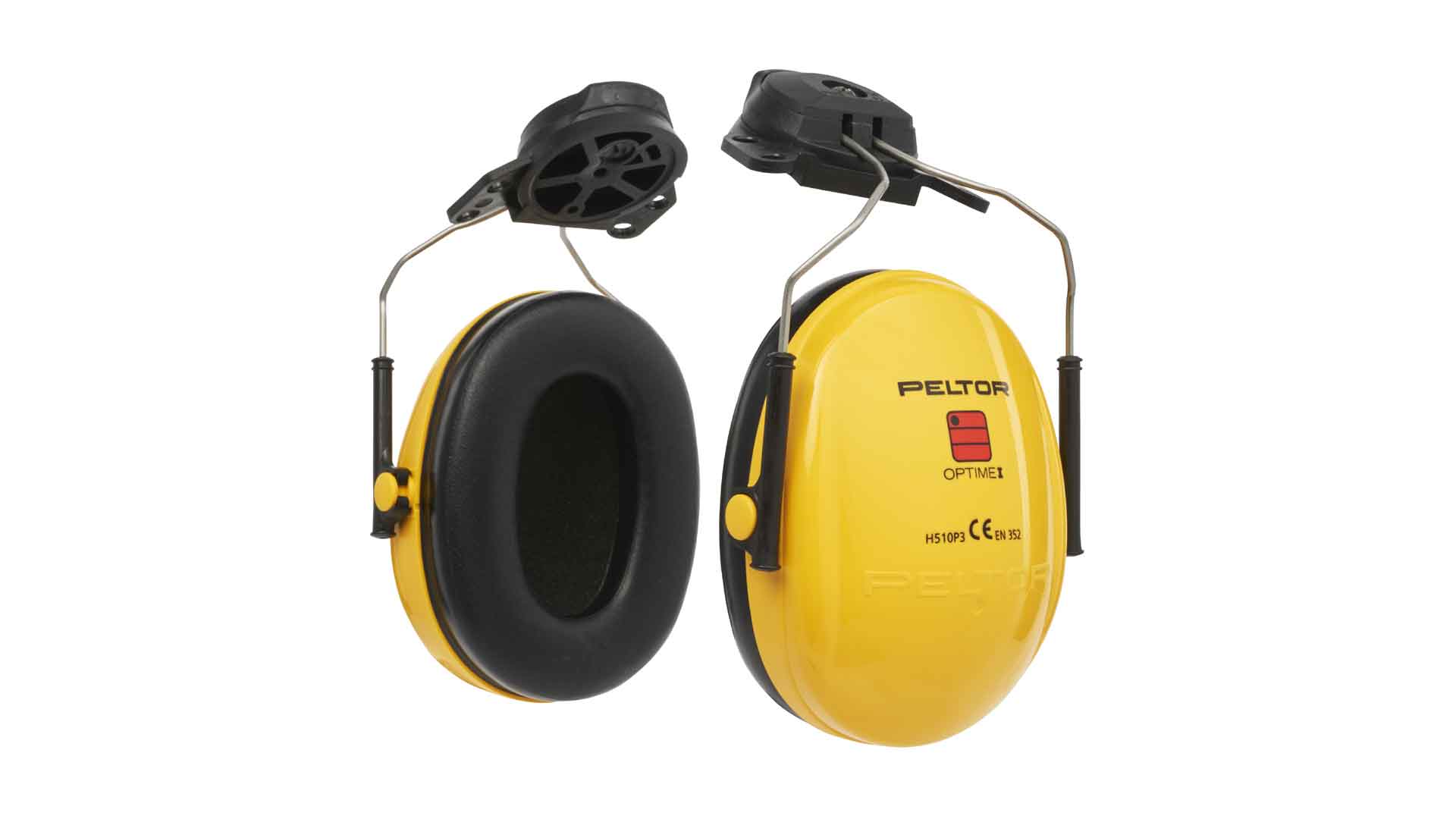 3M Peltor Optime I Kapselgehörschützer gelb mit Helmbefestigung H510P3E (1Stk)
