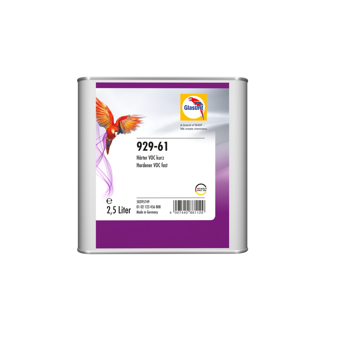 Glasurit 929-61 VOC- Härter kurz  2,5L