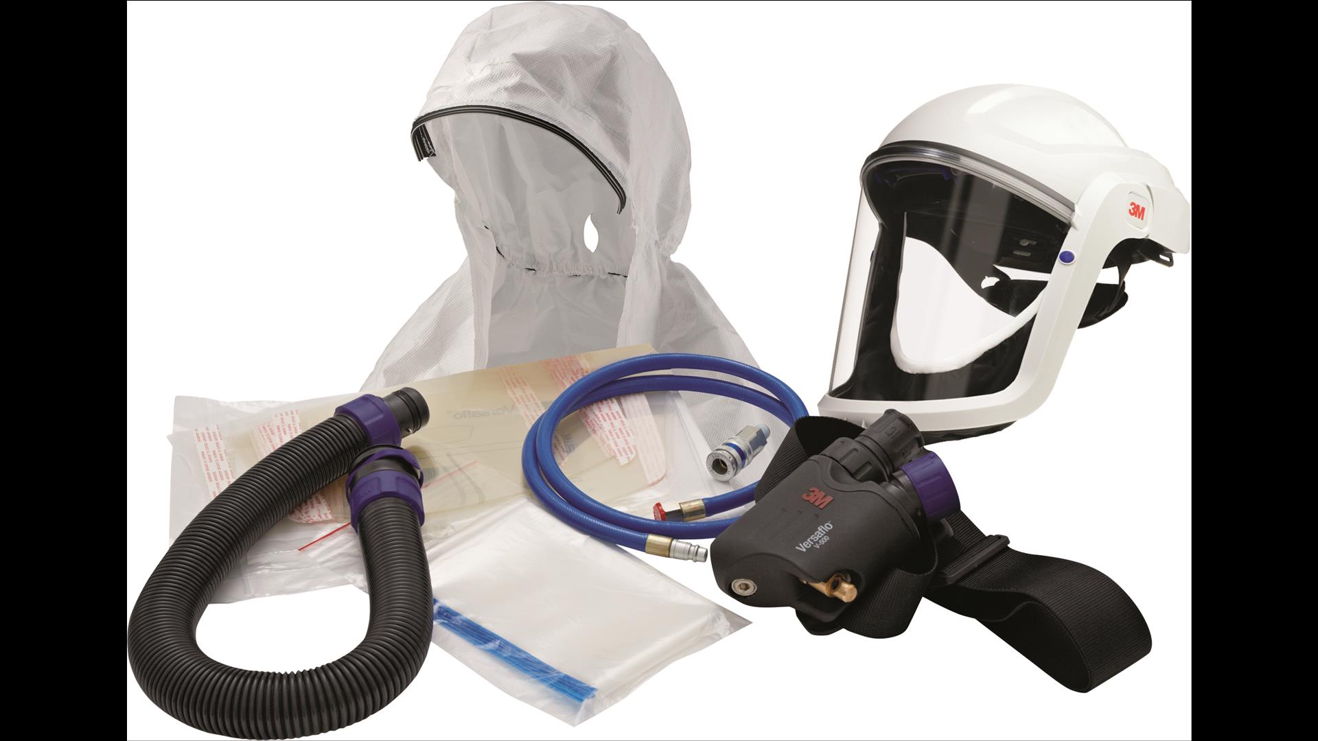 3M 69501 Versaflo Starter-Paket für Gebläseatemschutz zur Luftreinigung 69501 (1 Stück)