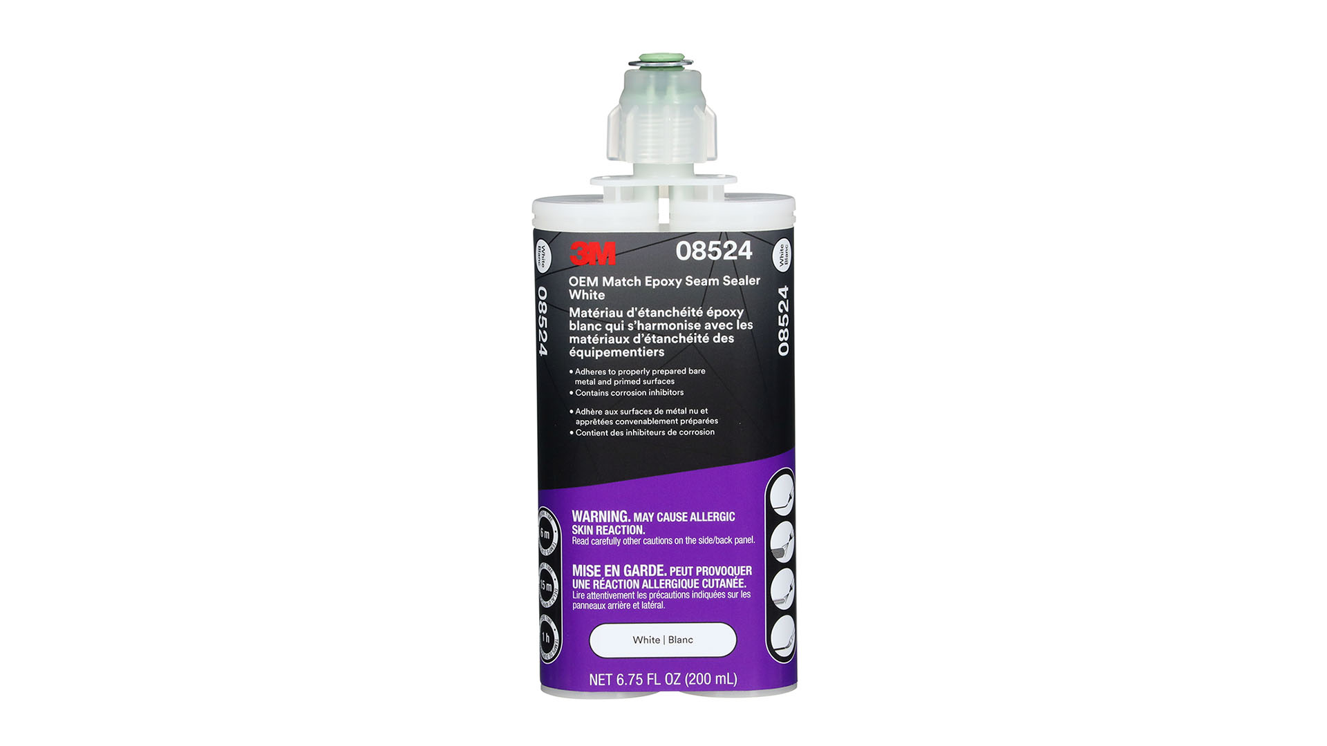 3M 08524 Epoxidharz-Nahtabdichtung weiß OEM Match Kartusche (200ml)