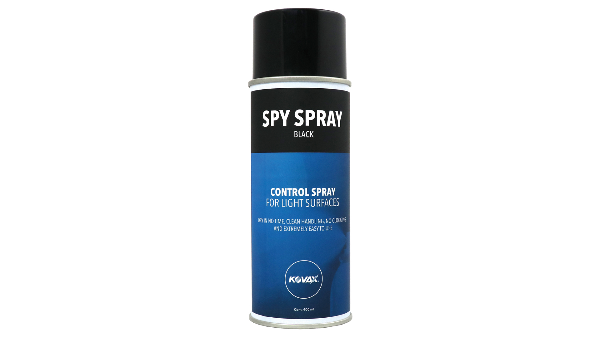 Kovax Spy Spray Oberflächen-Kontrollspray schwarz oder weiß (400ml) Kovax Spy Spray Oberflächen-Kontrollspray schwarz oder weiß (400ml)