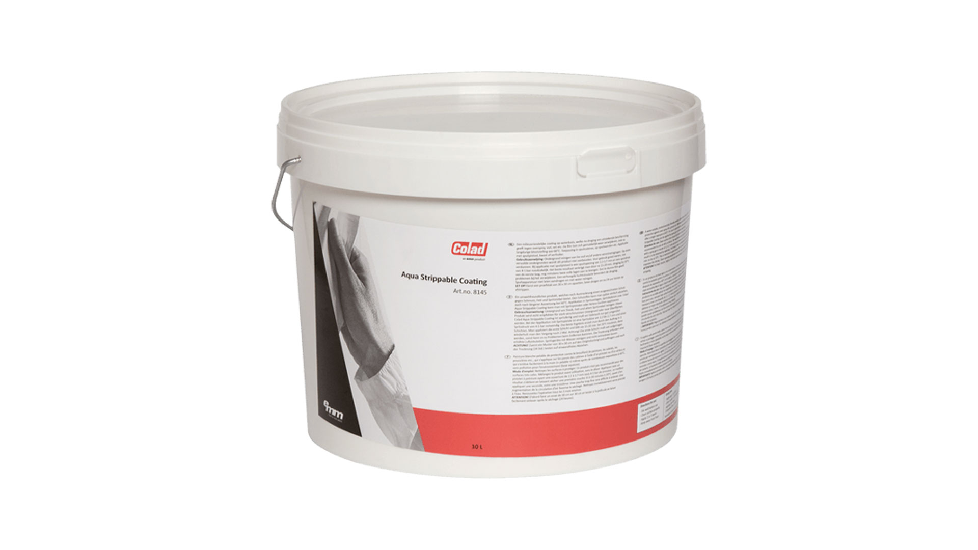 EMM Colad Blizzard White - Abziehbare Kabinenschutz (10L) EMM Colad Blizzard White - Abziehbare Kabinenschutz (10L)