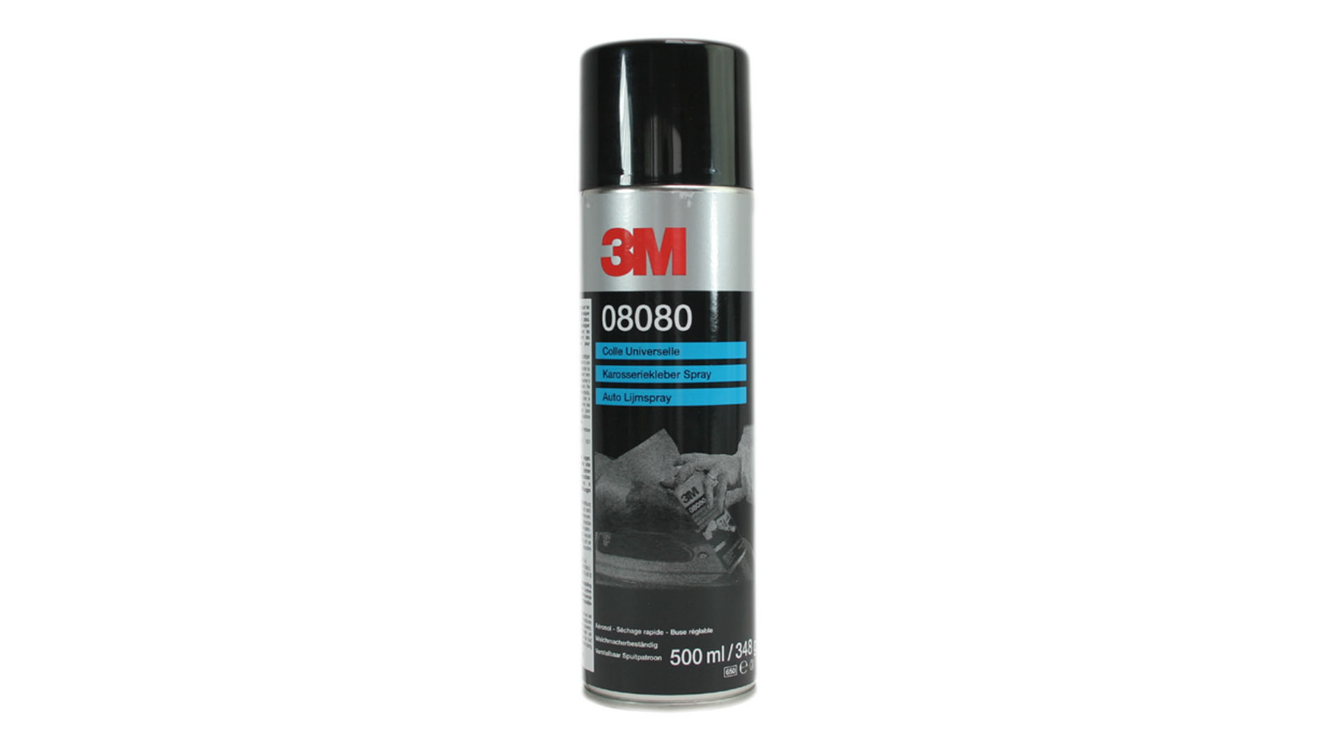 3M 08080 Karosseriekleber Spray für Schaumstoff, Vinyl, Textilien und Metall (500ml) 3M 08080 Karosseriekleber Spray für Schaumstoff, Vinyl, Textilien und Metall (500ml)