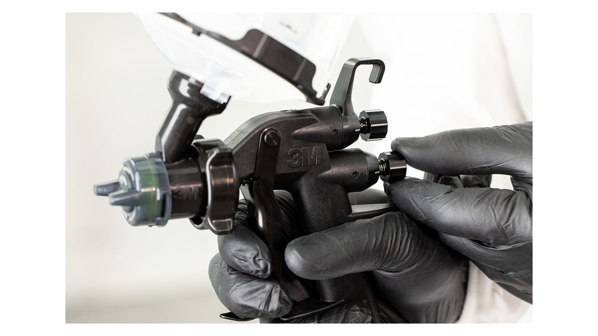 AKTION 3M 26852 neue Hochleistungslackierpistole 2 + 2x PPS 2.0 Kit 26312 Mittel 400ml 125μm