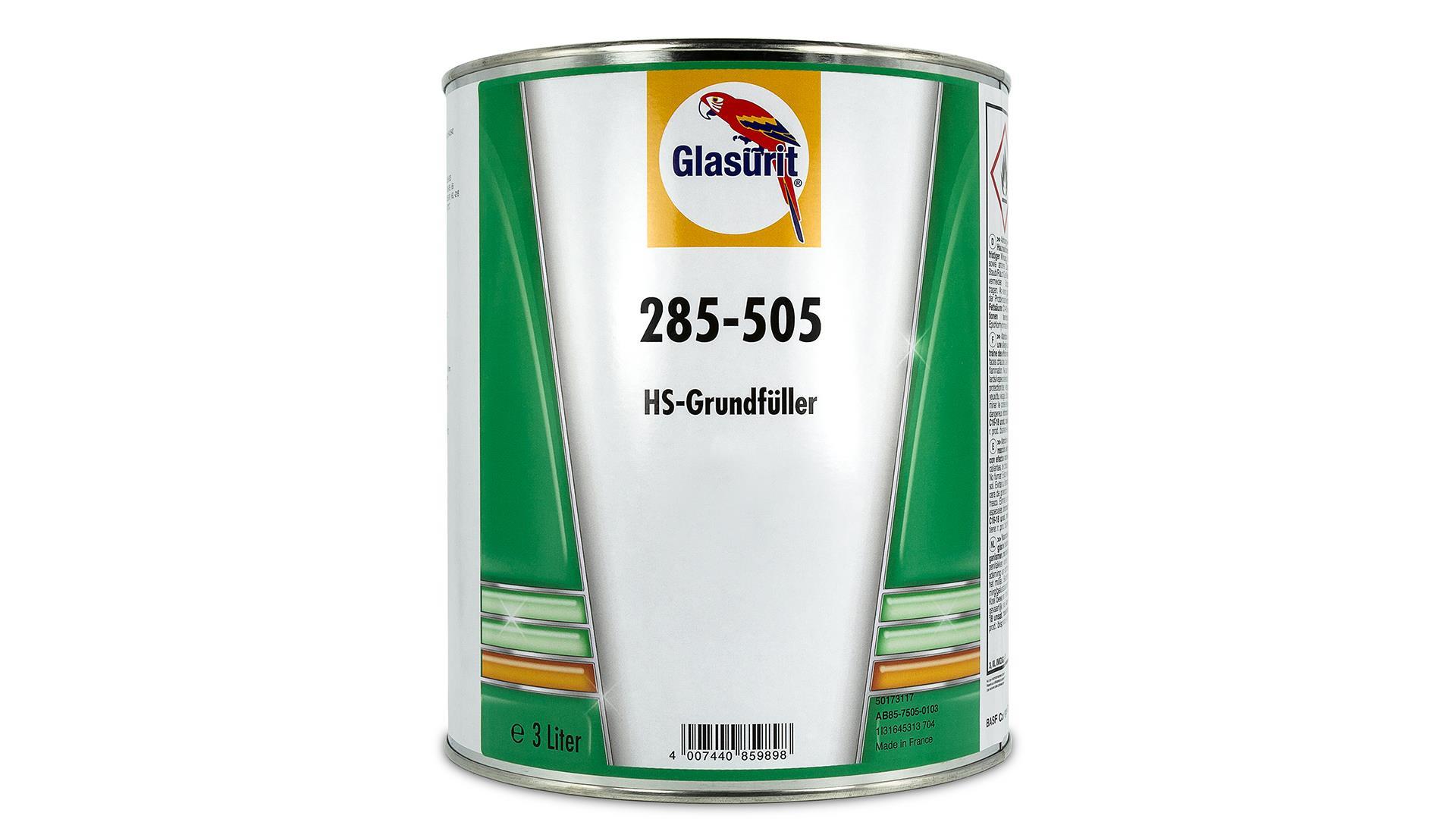 Glasurit 285-555 HS-Grundfüller, schwarz 1 Ltr.