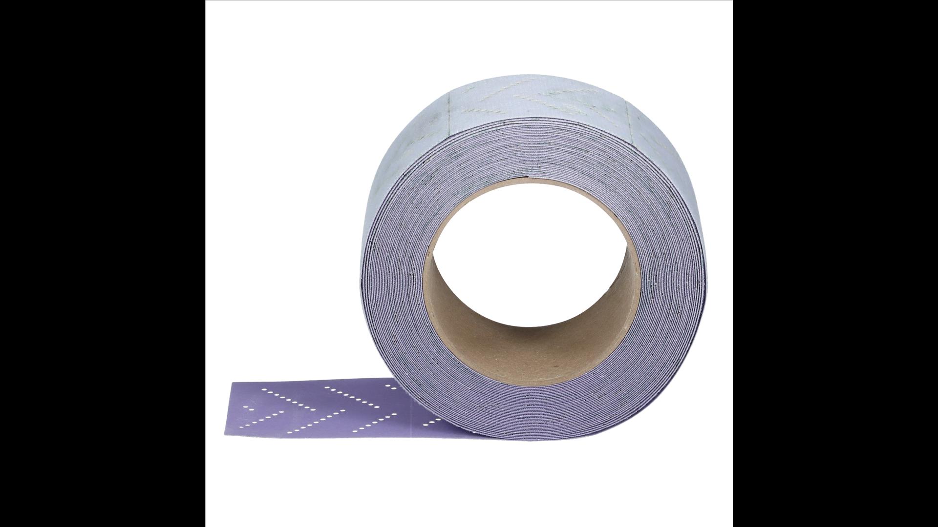 3M Cubitron II Hookit Schleifstreifen 737U auf Rolle Breite 70mm, 80mm oder 115mm Multihole (1 Stk)