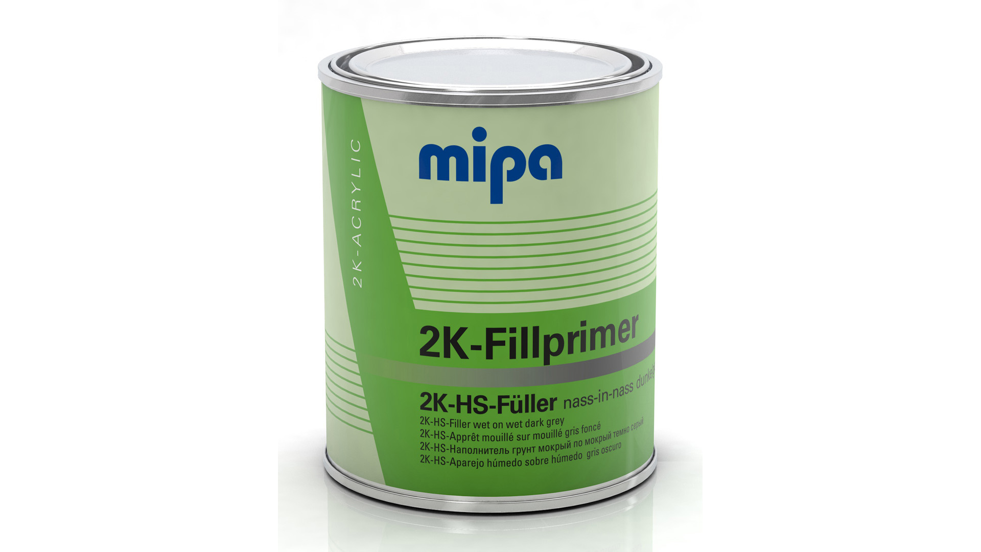Mipa 2K-HS-Fillprimer in Hellgrau oder Dunkelgrau (1l) Mipa 2K-HS-Fillprimer in Hellgrau oder Dunkelgrau (1l)