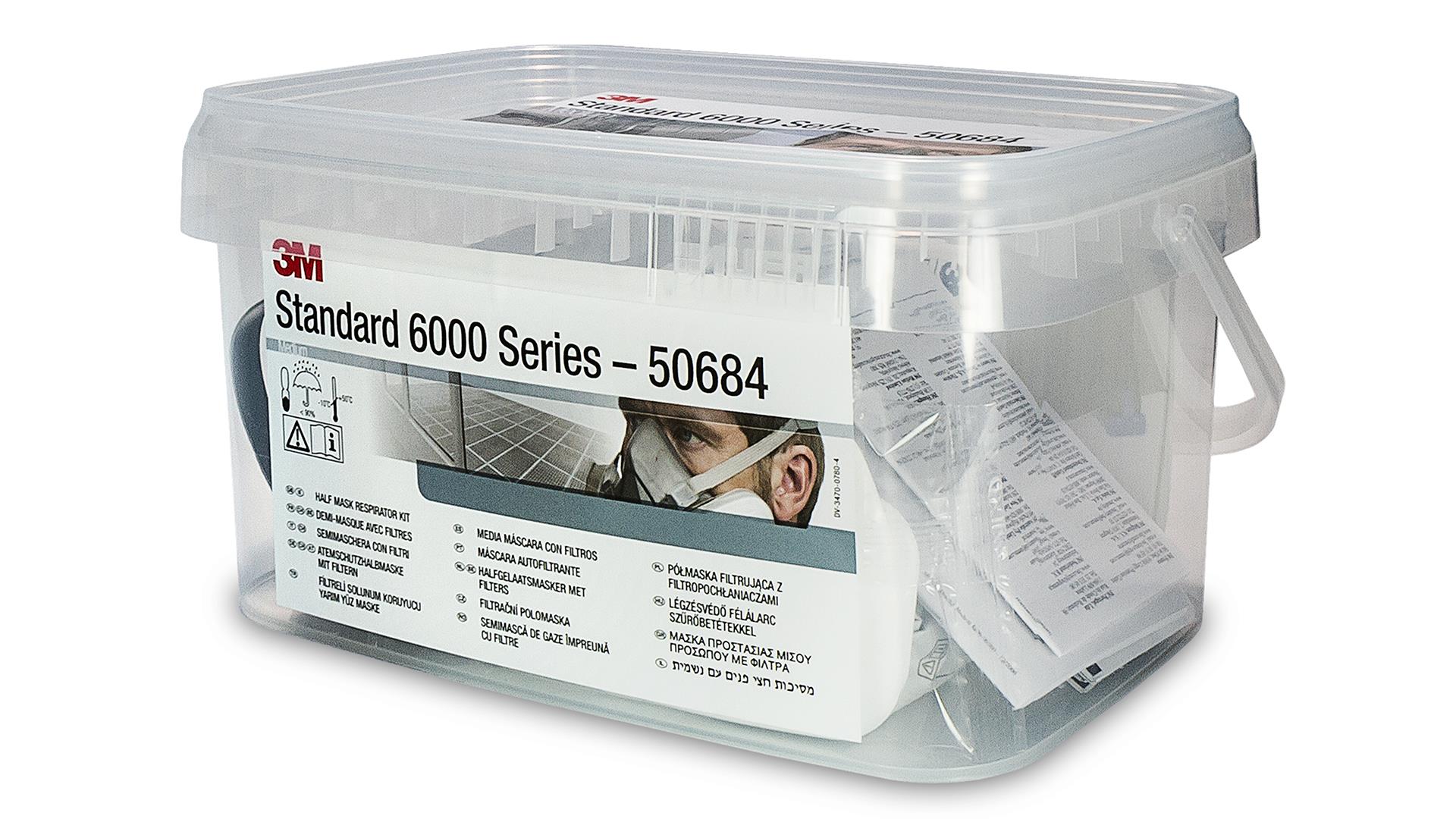 3M Standard Lackiermasken Set A2/P3 50684 & 50685 (Größen M & L)